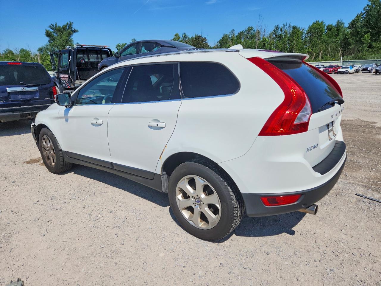 2013 Volvo Xc60 3.2 White vin: YV4940DZ6D2373555