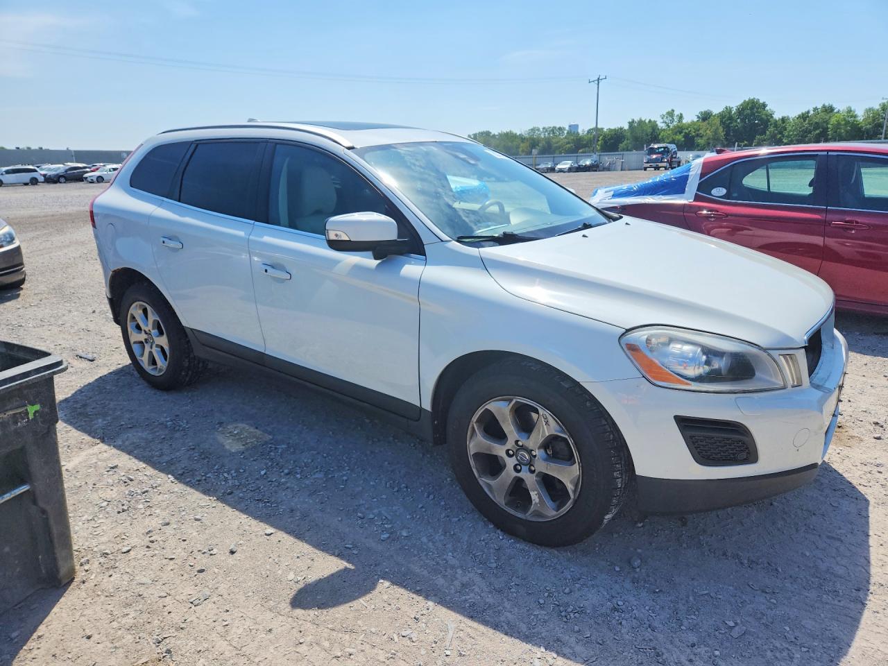 2013 Volvo Xc60 3.2 White vin: YV4940DZ6D2373555