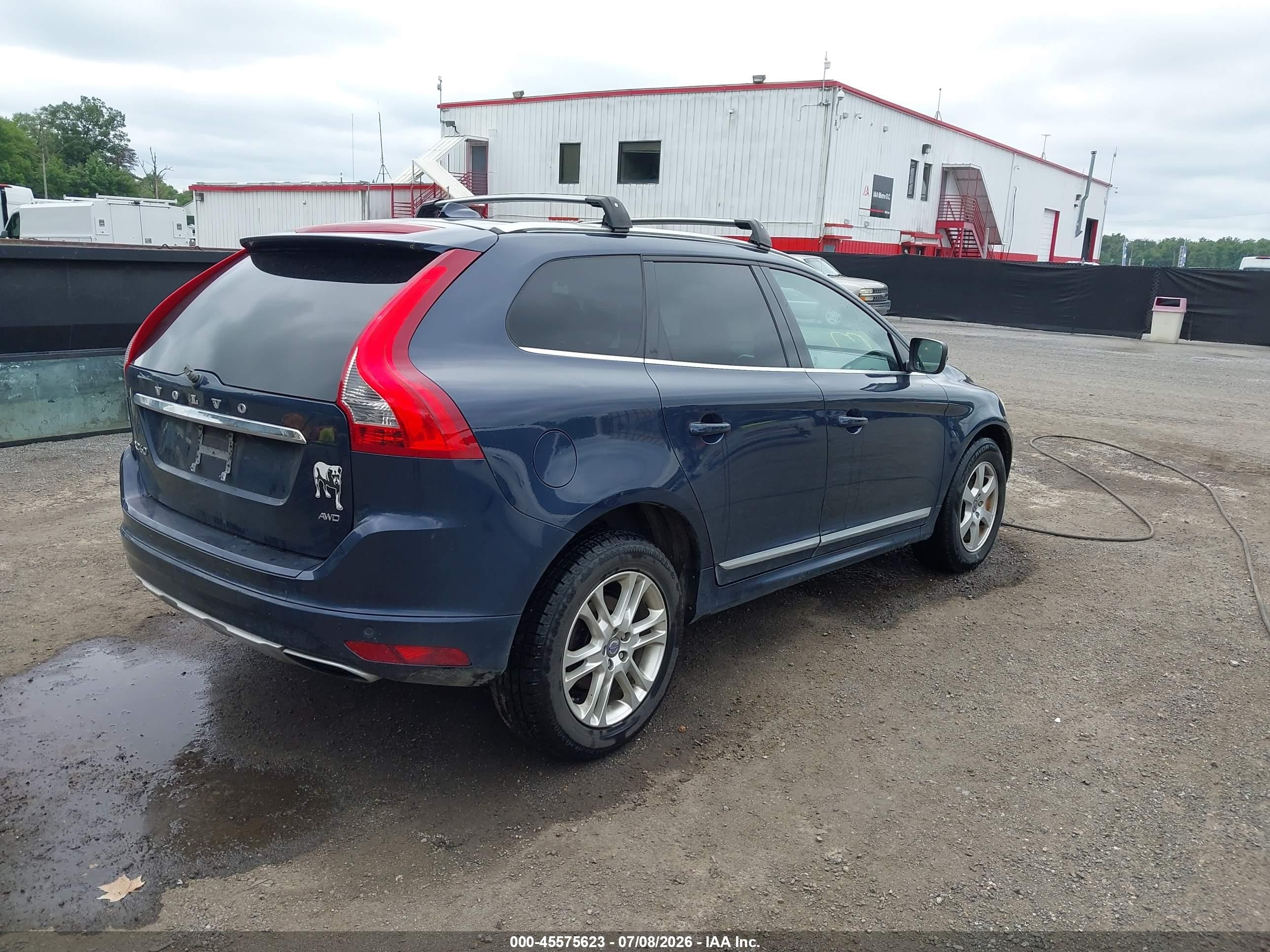 2014 Volvo Xc60 3.2 Platinum Синий vin: YV4940DZ6E2538845