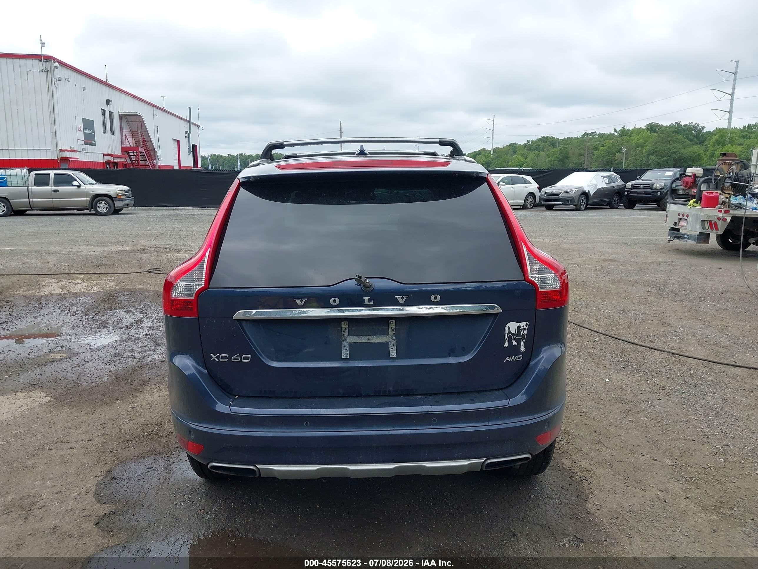 2014 Volvo Xc60 3.2 Platinum Синий vin: YV4940DZ6E2538845