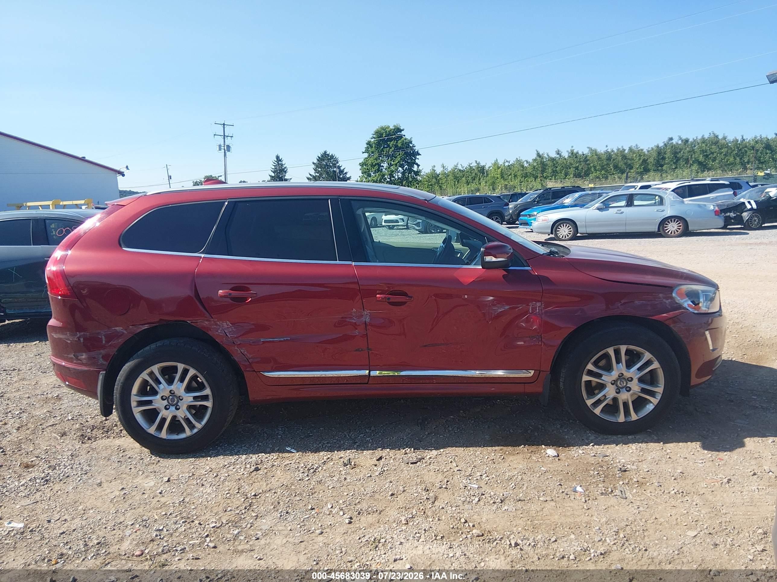 2015 Volvo Xc60 3.2 Premier Red vin: YV4940RB2F2584914