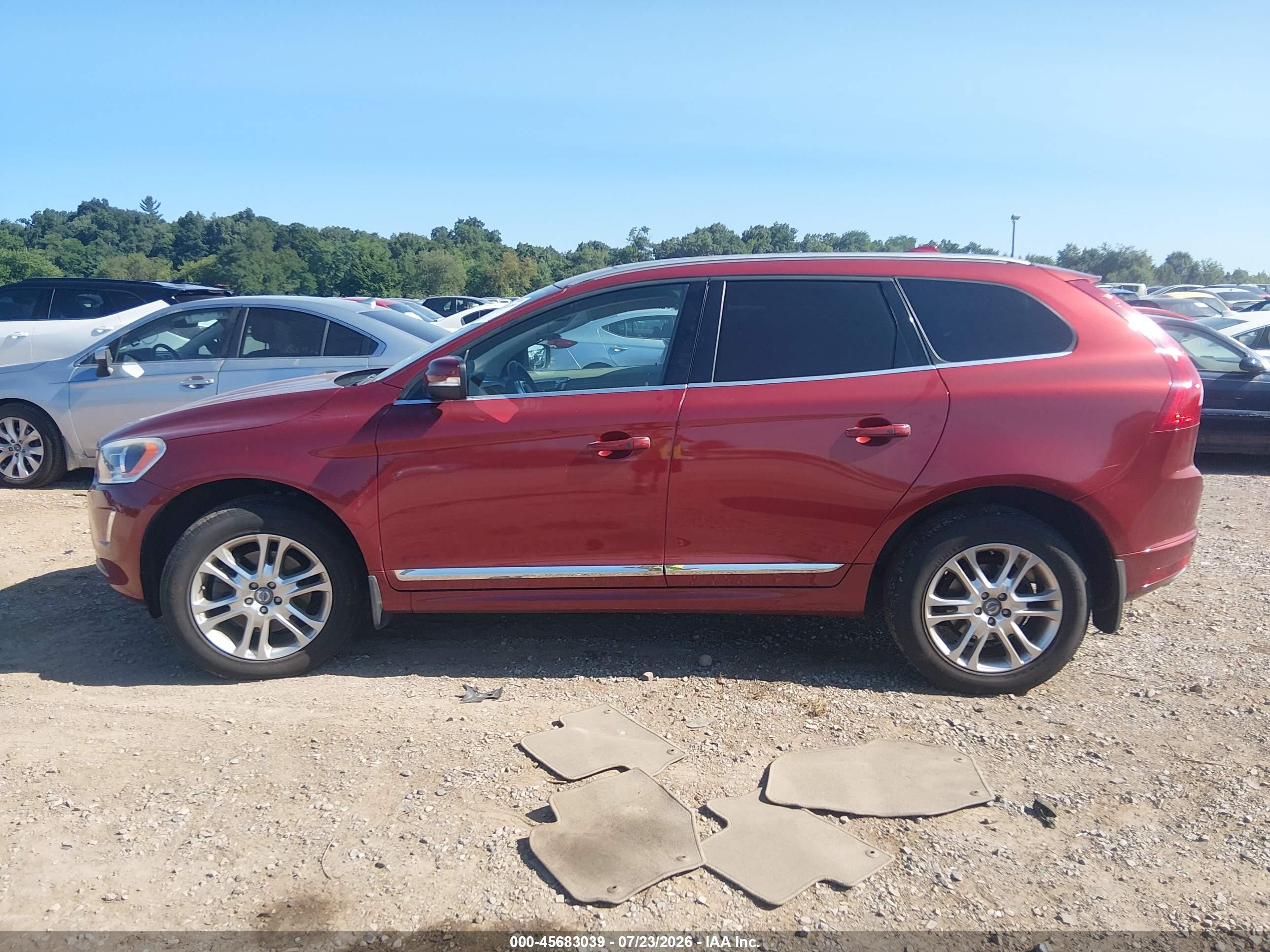 2015 Volvo Xc60 3.2 Premier Red vin: YV4940RB2F2584914