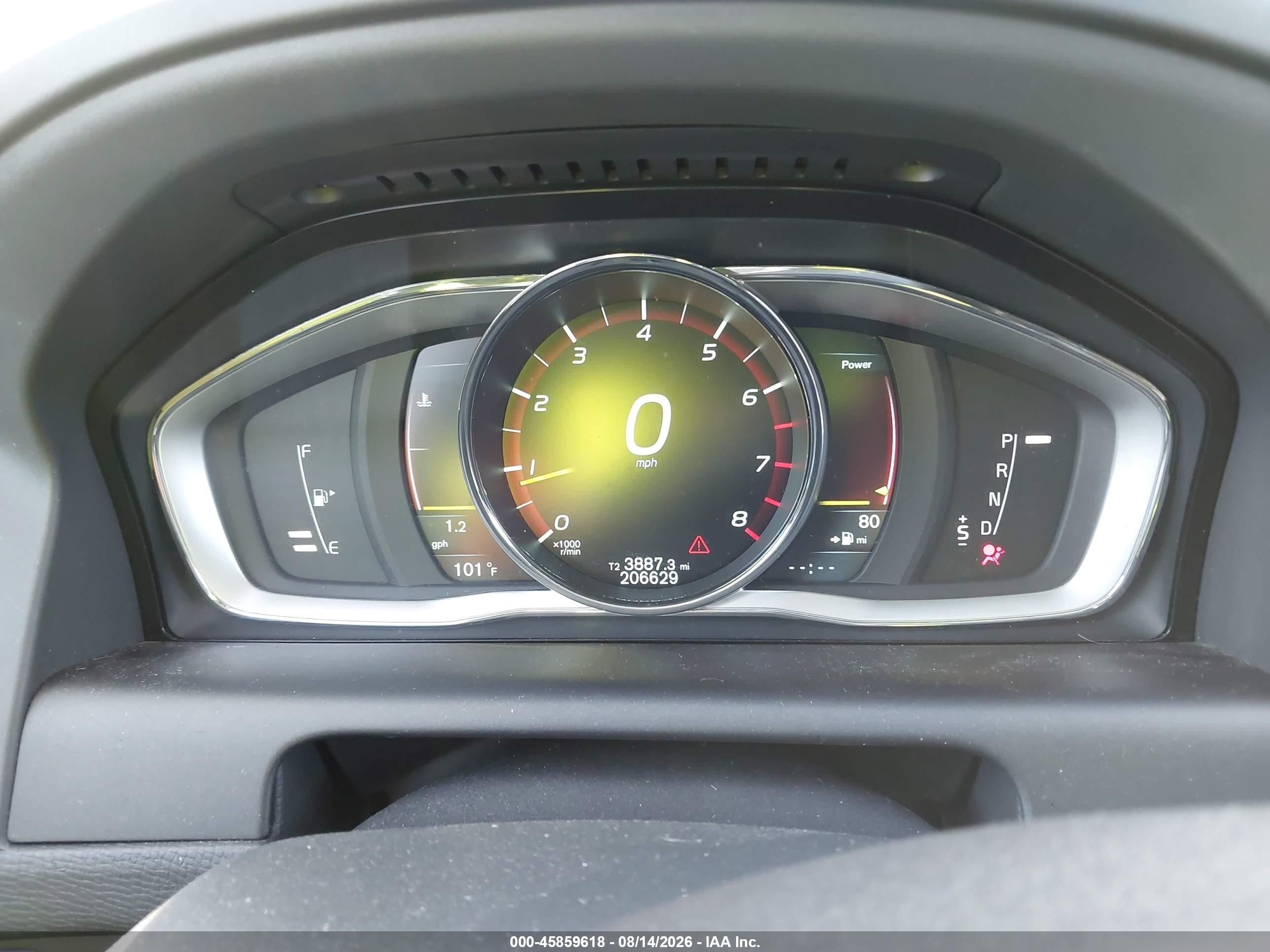 2015 Volvo Xc60 3.2 Premier Black vin: YV4940RB7F2617437