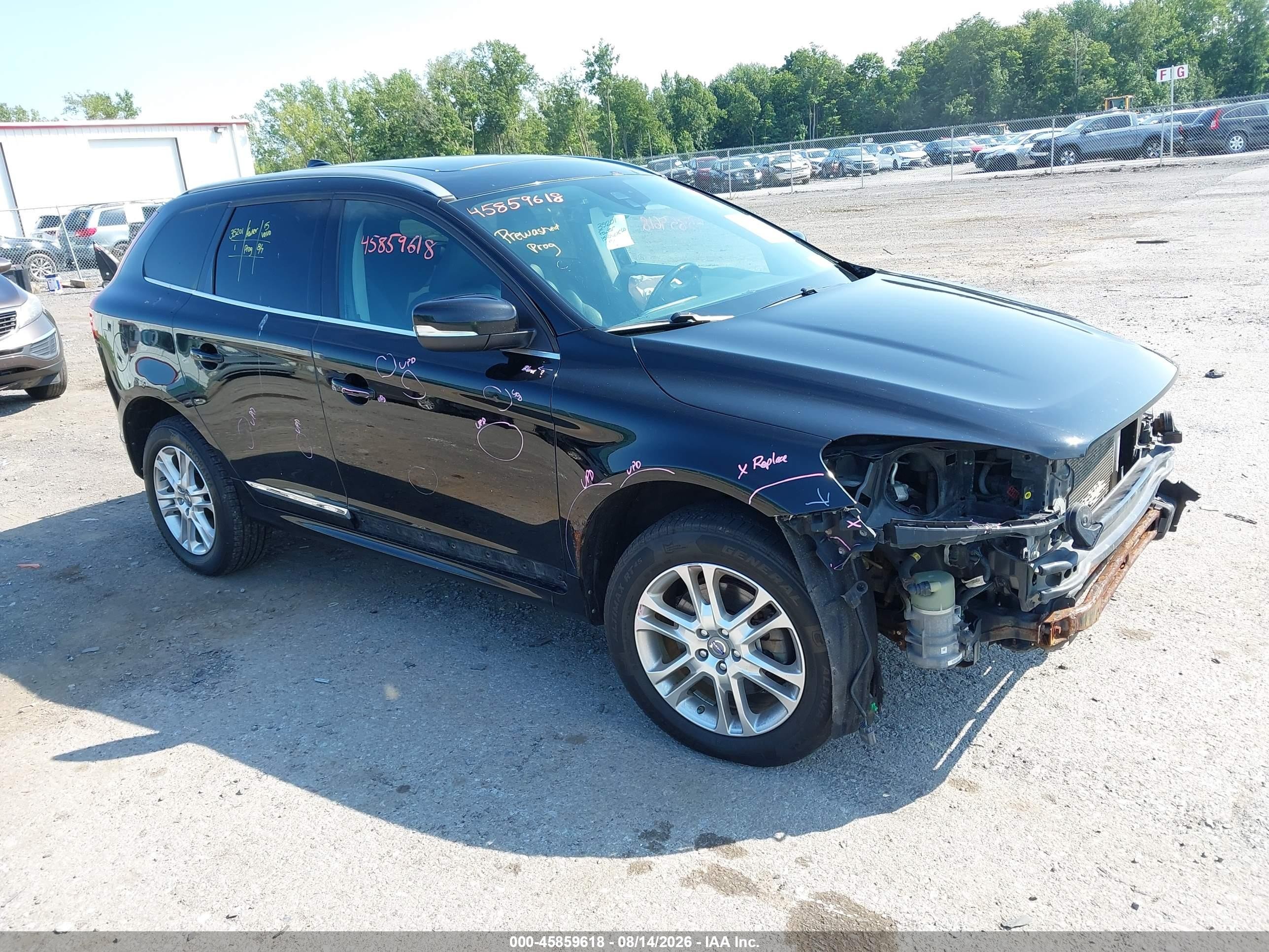 2015 Volvo Xc60 3.2 Premier Black vin: YV4940RB7F2617437