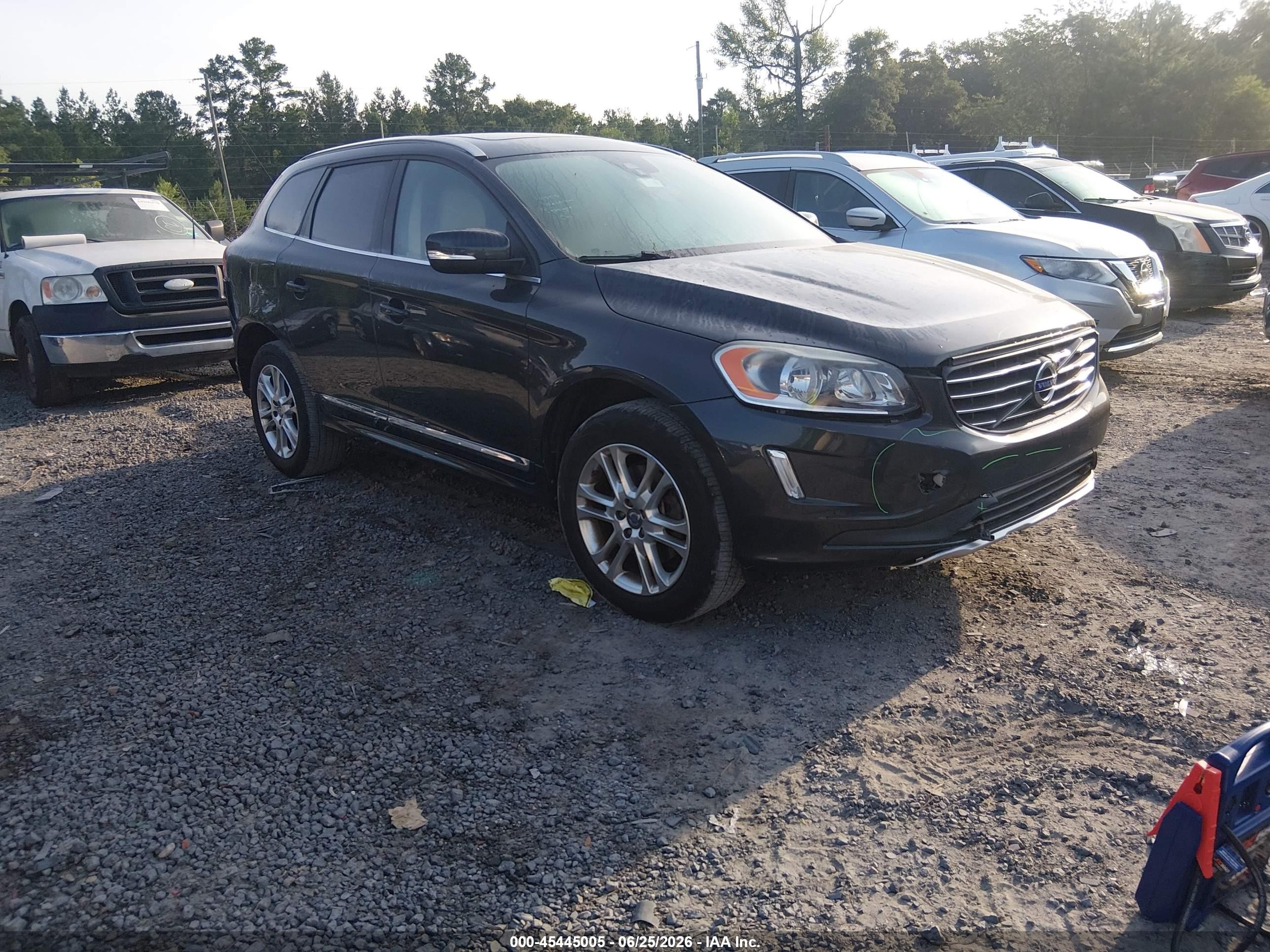 2015 Volvo Xc60 3.2 Premier Plus Gray vin: YV4940RC3F2583876