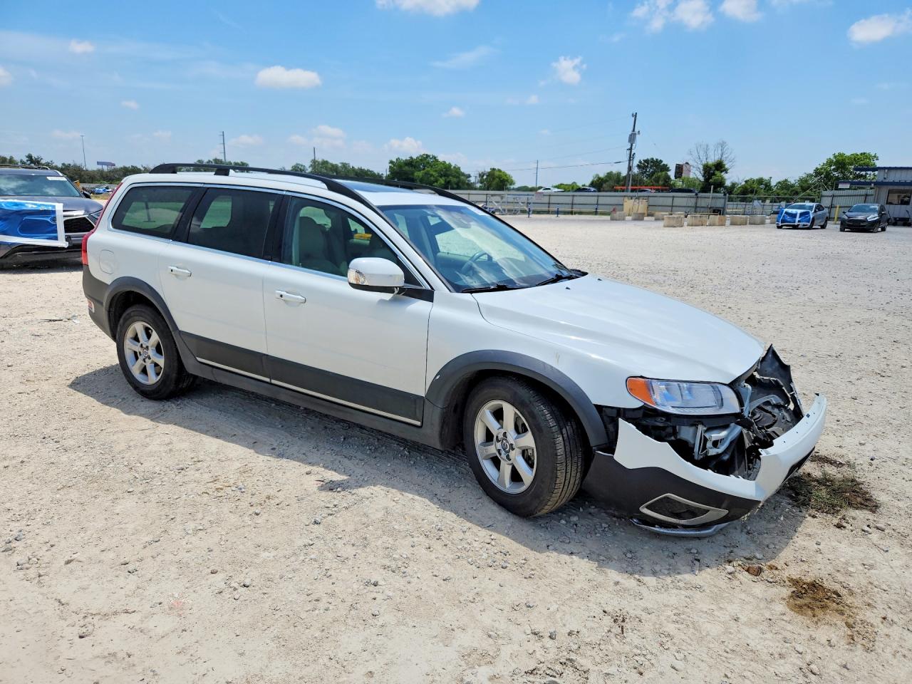 2012 Volvo Xc70 3.2 White vin: YV4952BL4C1132797