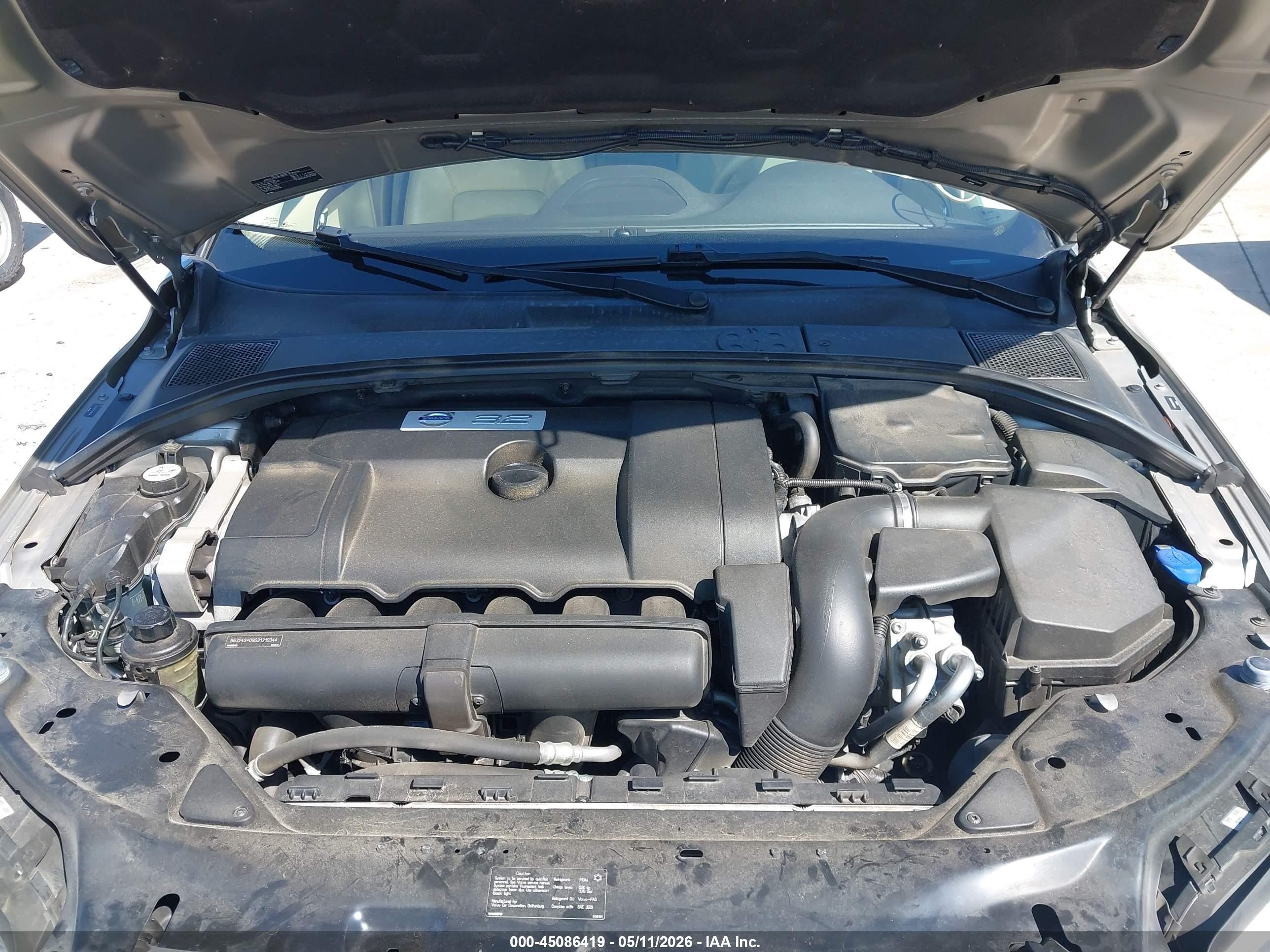 2013 Volvo Xc70 3.2 Premier Plus Silver vin: YV4952BL6D1166368