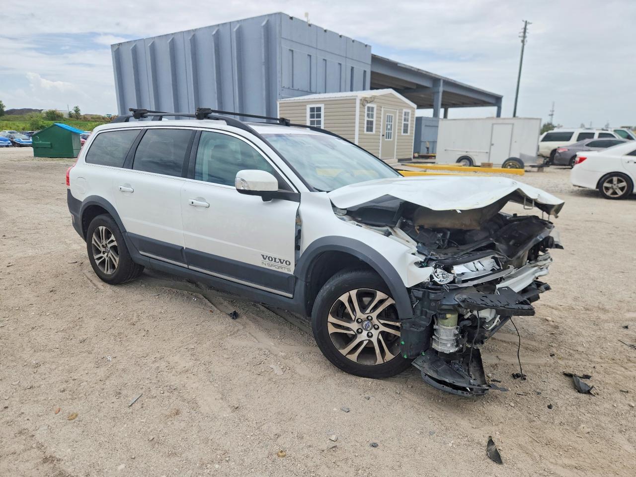 2014 Volvo Xc70 3.2 Белый vin: YV4952BL7E1180541