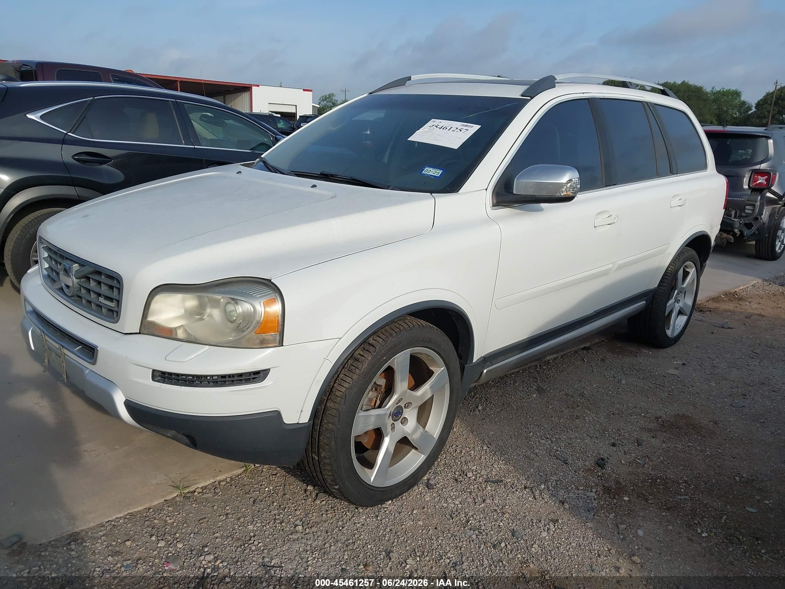 2012 Volvo Xc90 3.2 R-design White vin: YV4952CF2C1615794