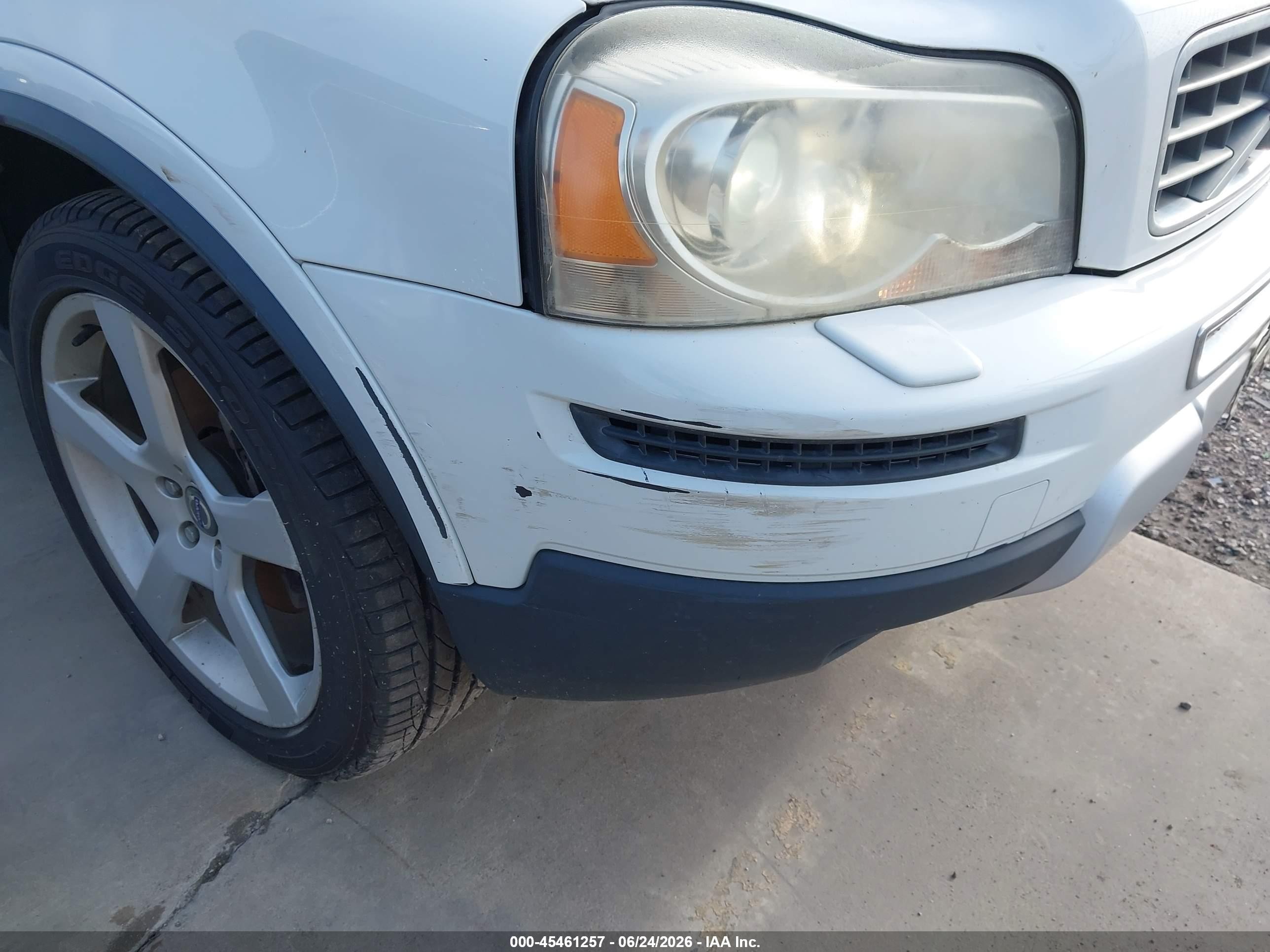 2012 Volvo Xc90 3.2 R-design White vin: YV4952CF2C1615794