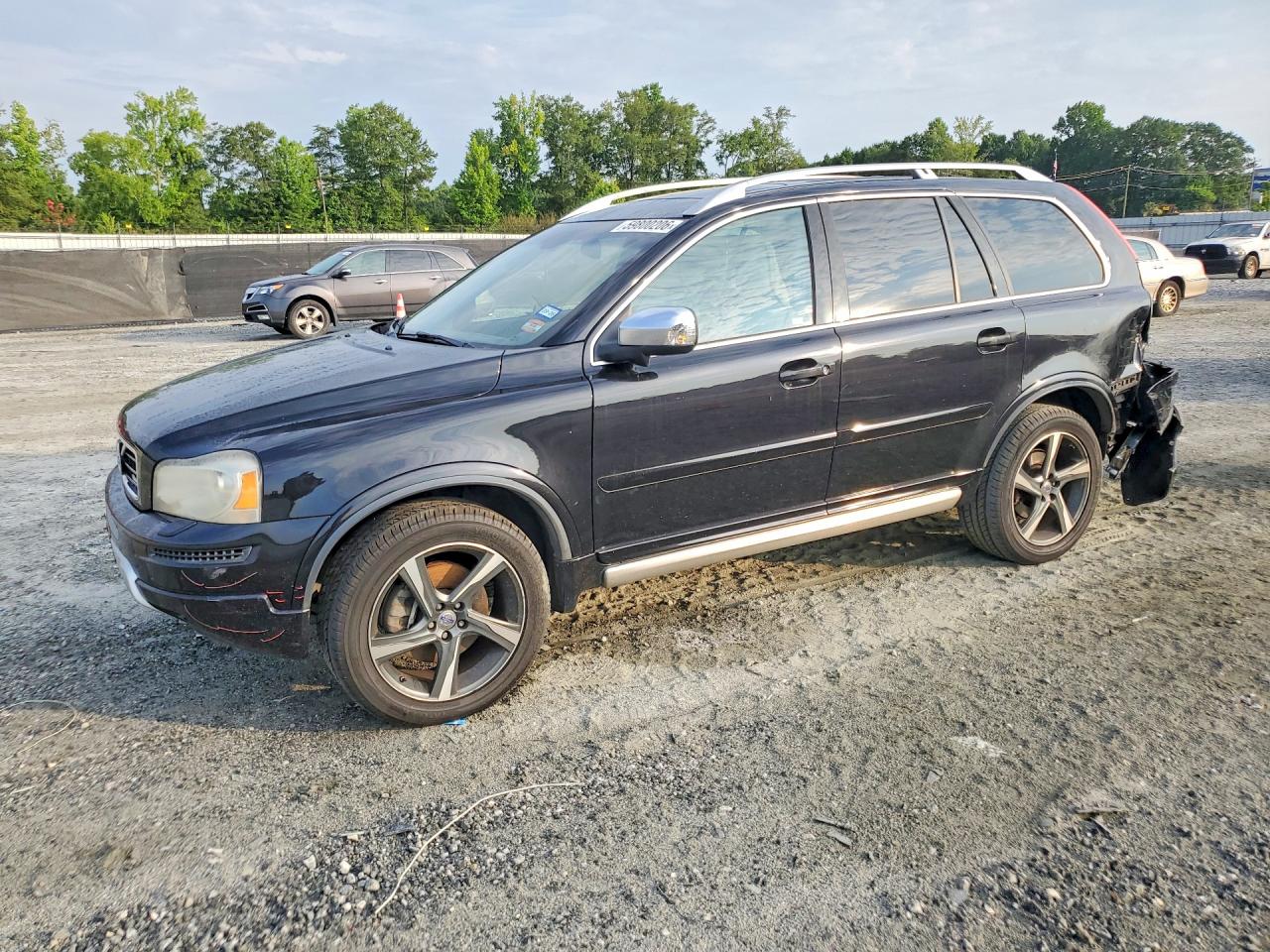 2013 Volvo Xc90 R Design Black vin: YV4952CF6D1630588