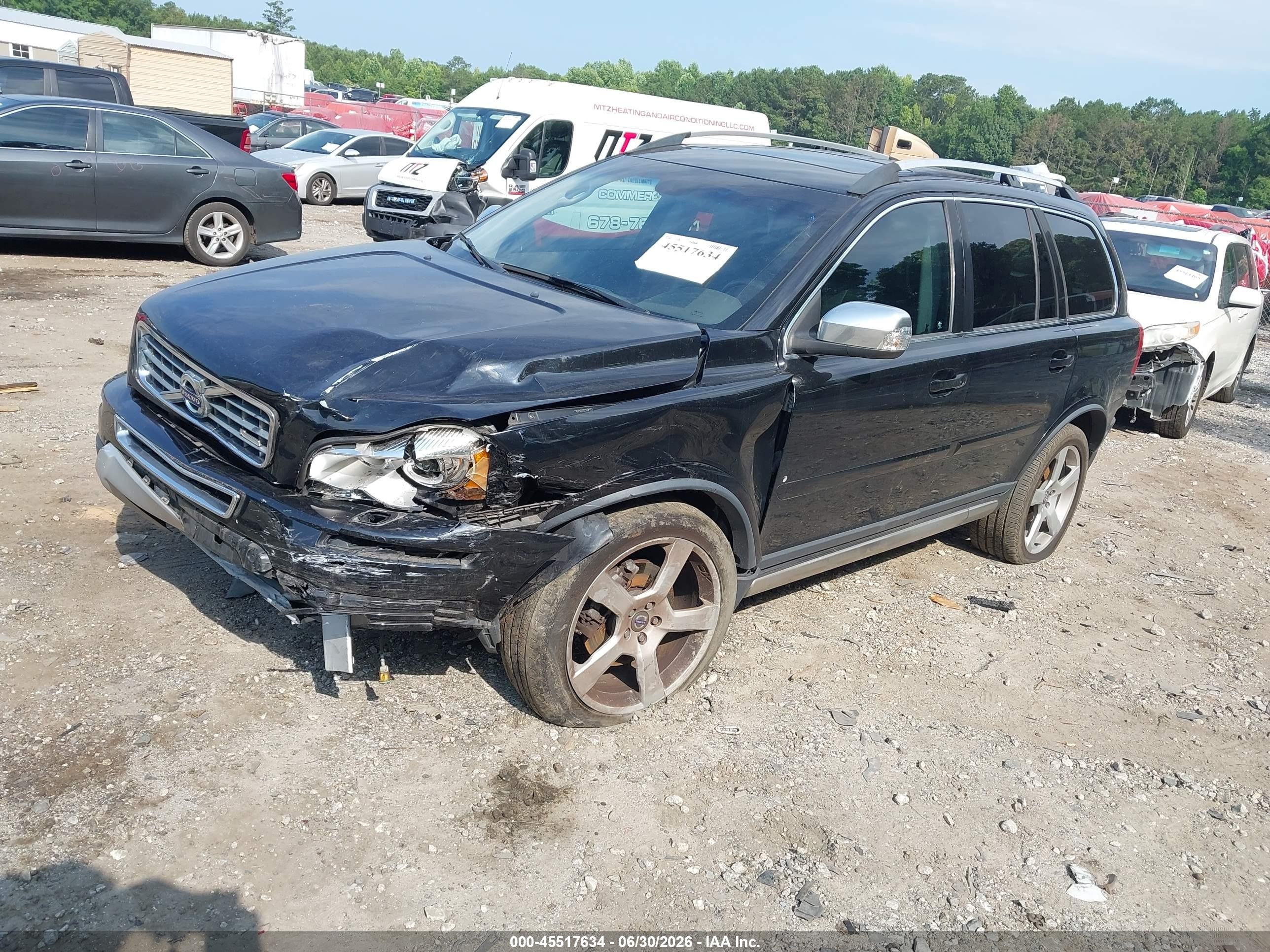 2012 Volvo Xc90 3.2 R-design Platinum Black vin: YV4952CF9C1621558