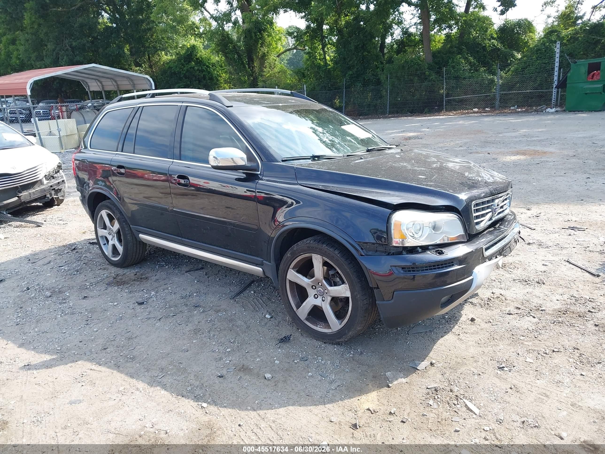 2012 Volvo Xc90 3.2 R-design Platinum Черный vin: YV4952CF9C1621558