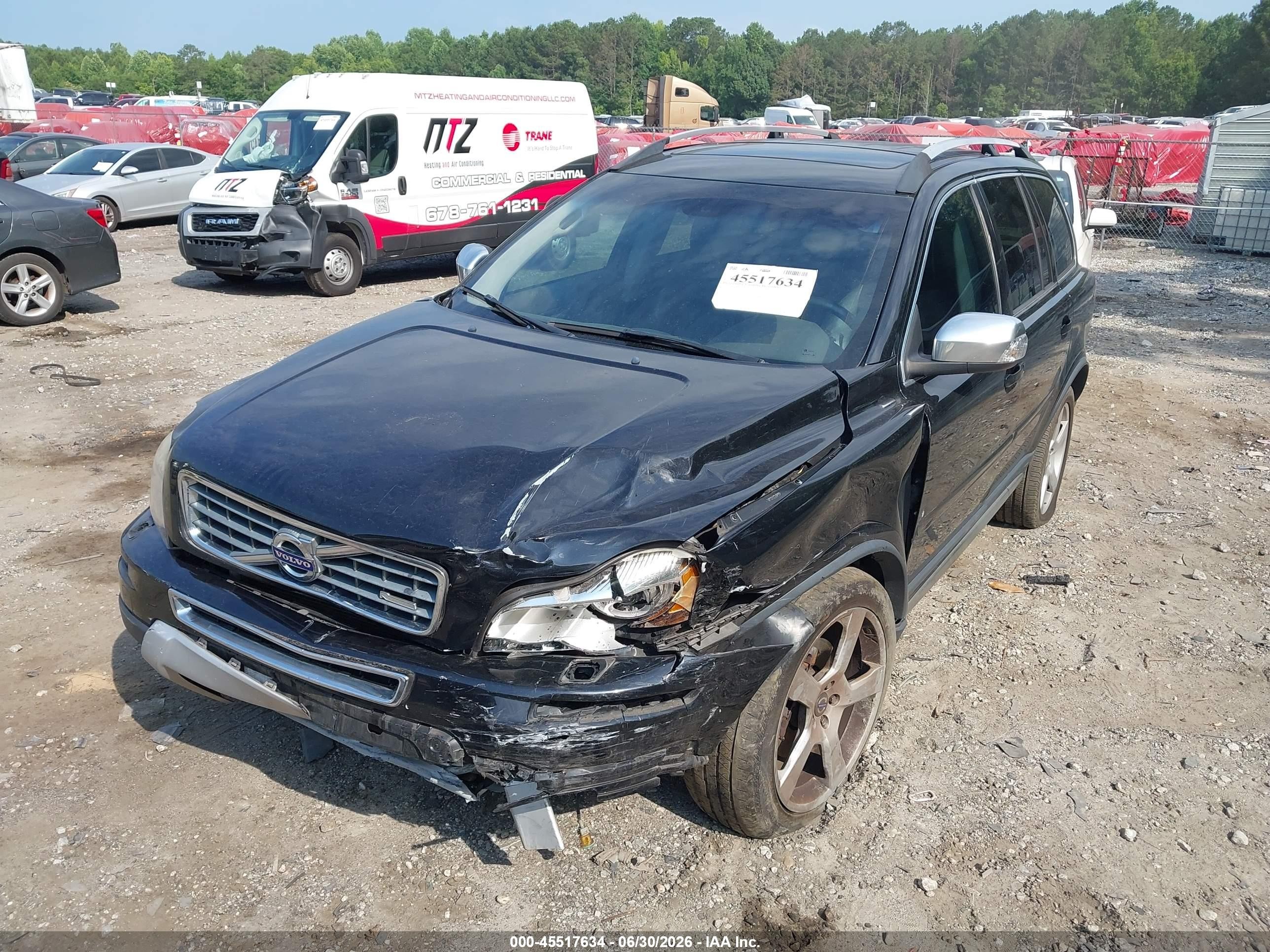2012 Volvo Xc90 3.2 R-design Platinum Black vin: YV4952CF9C1621558