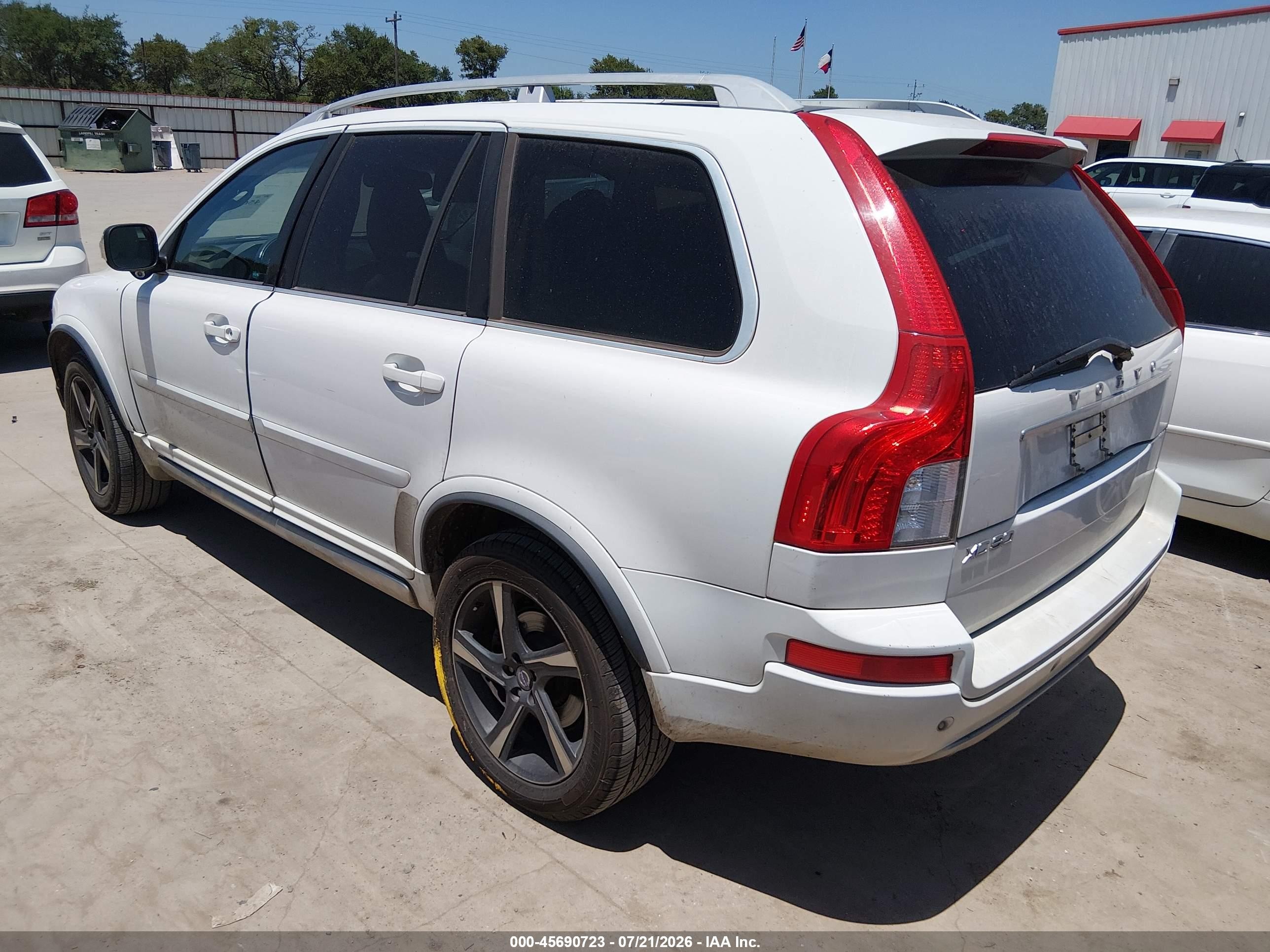 2013 Volvo Xc90 3.2 R-design/3.2 R-design Platinum/3.2 R-design Premier Plus White vin: YV4952CFXD1629413