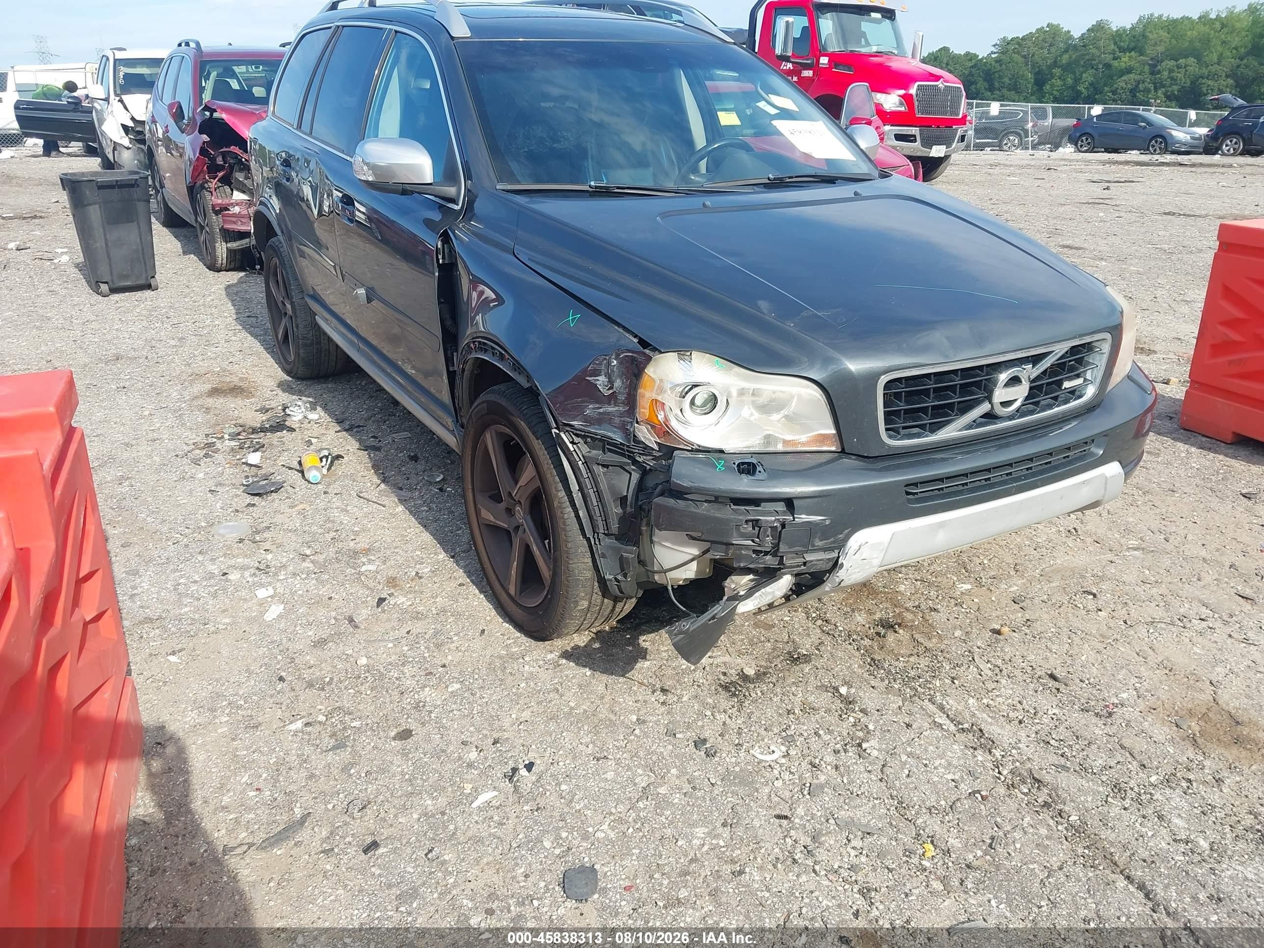 2013 Volvo Xc90 3.2 R-design/3.2 R-design Platinum/3.2 R-design Premier Plus Gray vin: YV4952CFXD1634059