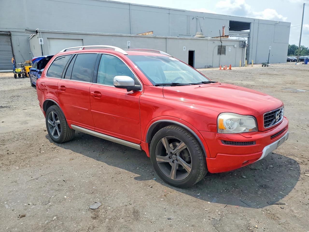 2013 Volvo Xc90 R Design Красный vin: YV4952CT0D1657288