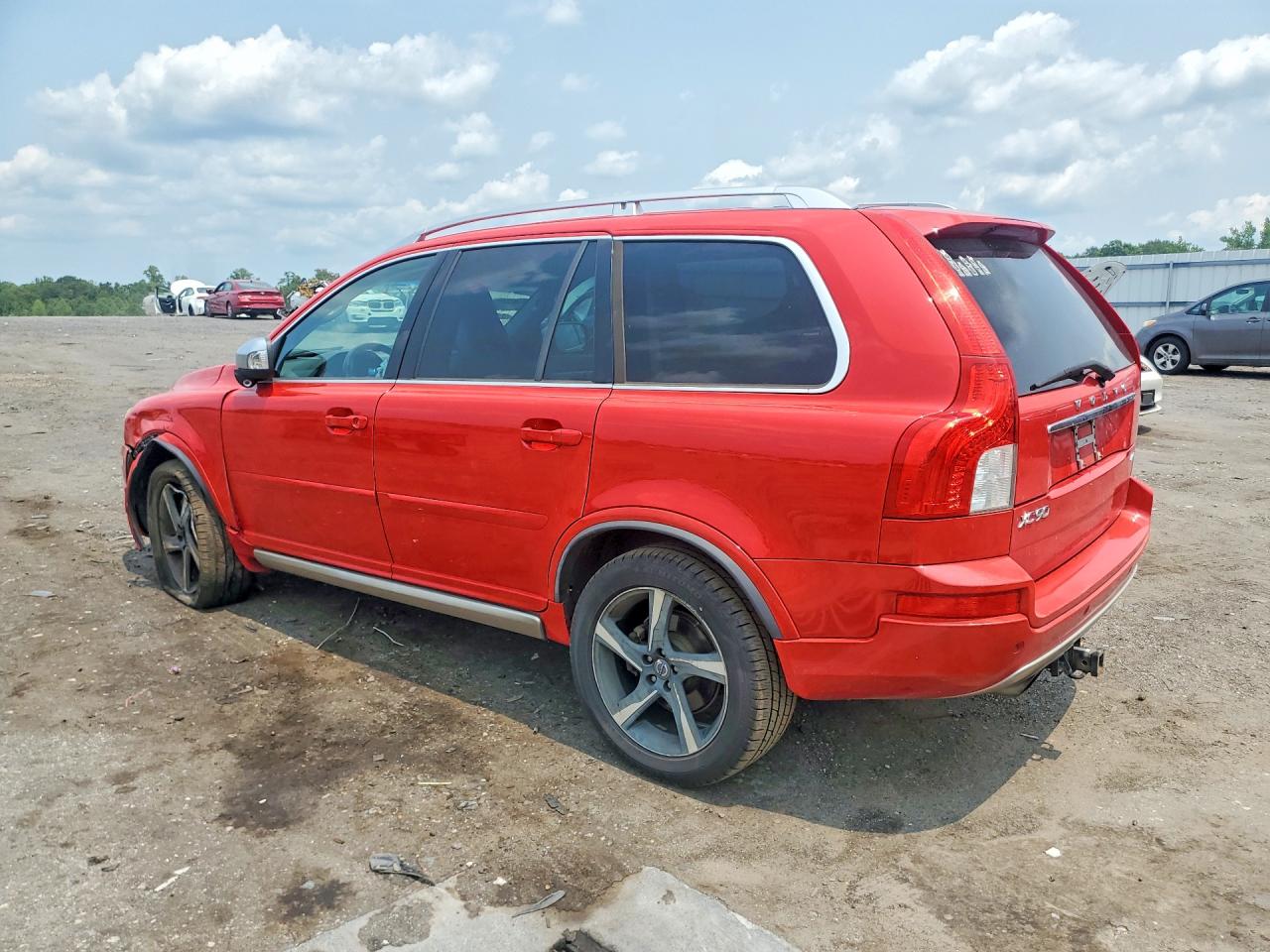 2013 Volvo Xc90 R Design Красный vin: YV4952CT0D1657288