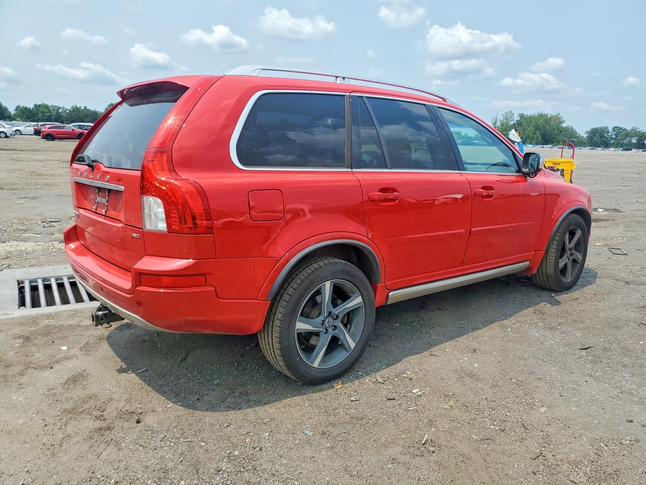 2013 Volvo Xc90 R Design Красный vin: YV4952CT0D1657288