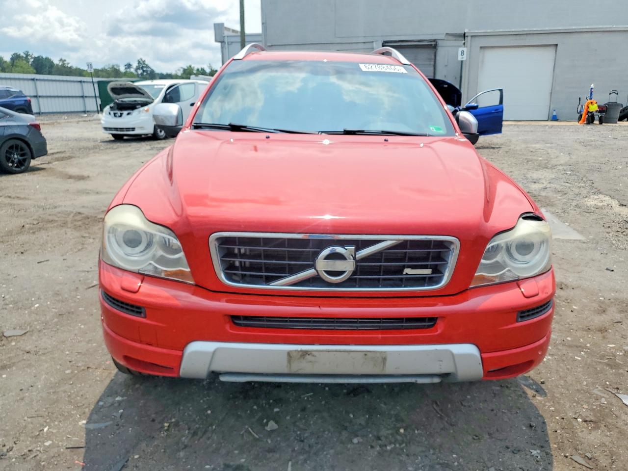 2013 Volvo Xc90 R Design Красный vin: YV4952CT0D1657288