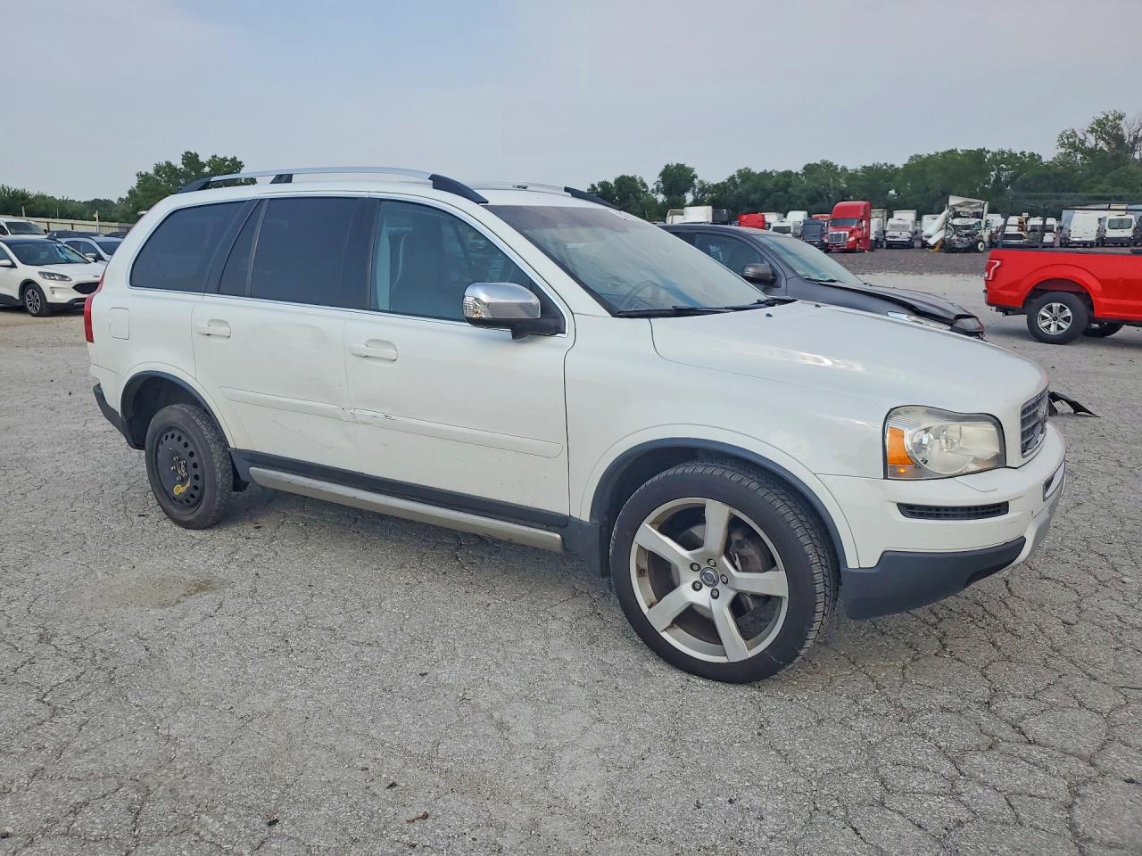 2011 Volvo Xc90 R Design White vin: YV4952CT1B1592013