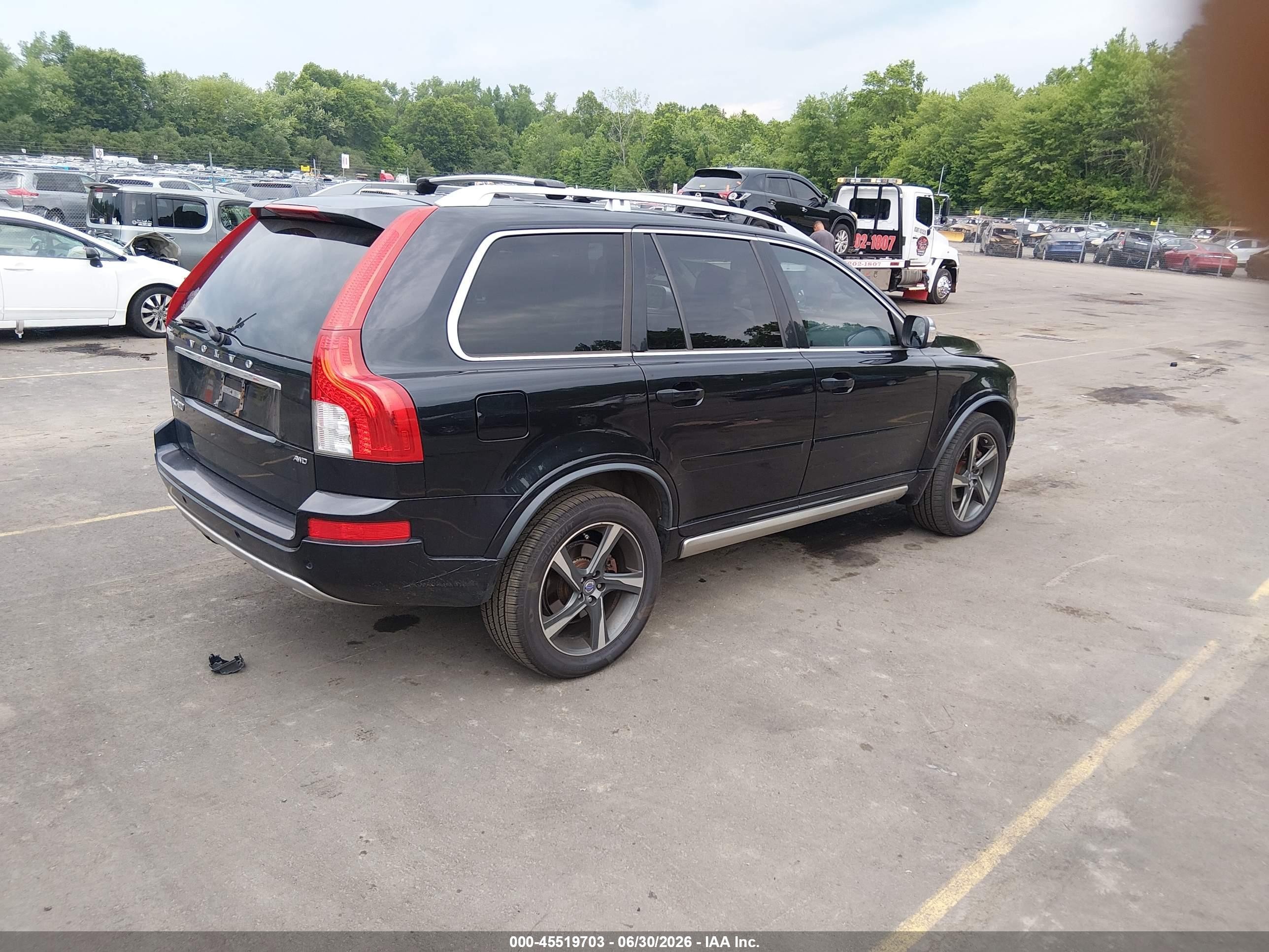 2013 Volvo Xc90 3.2 R-design/3.2 R-design Platinum/3.2 R-design Premier Plus Black vin: YV4952CT1D1636157