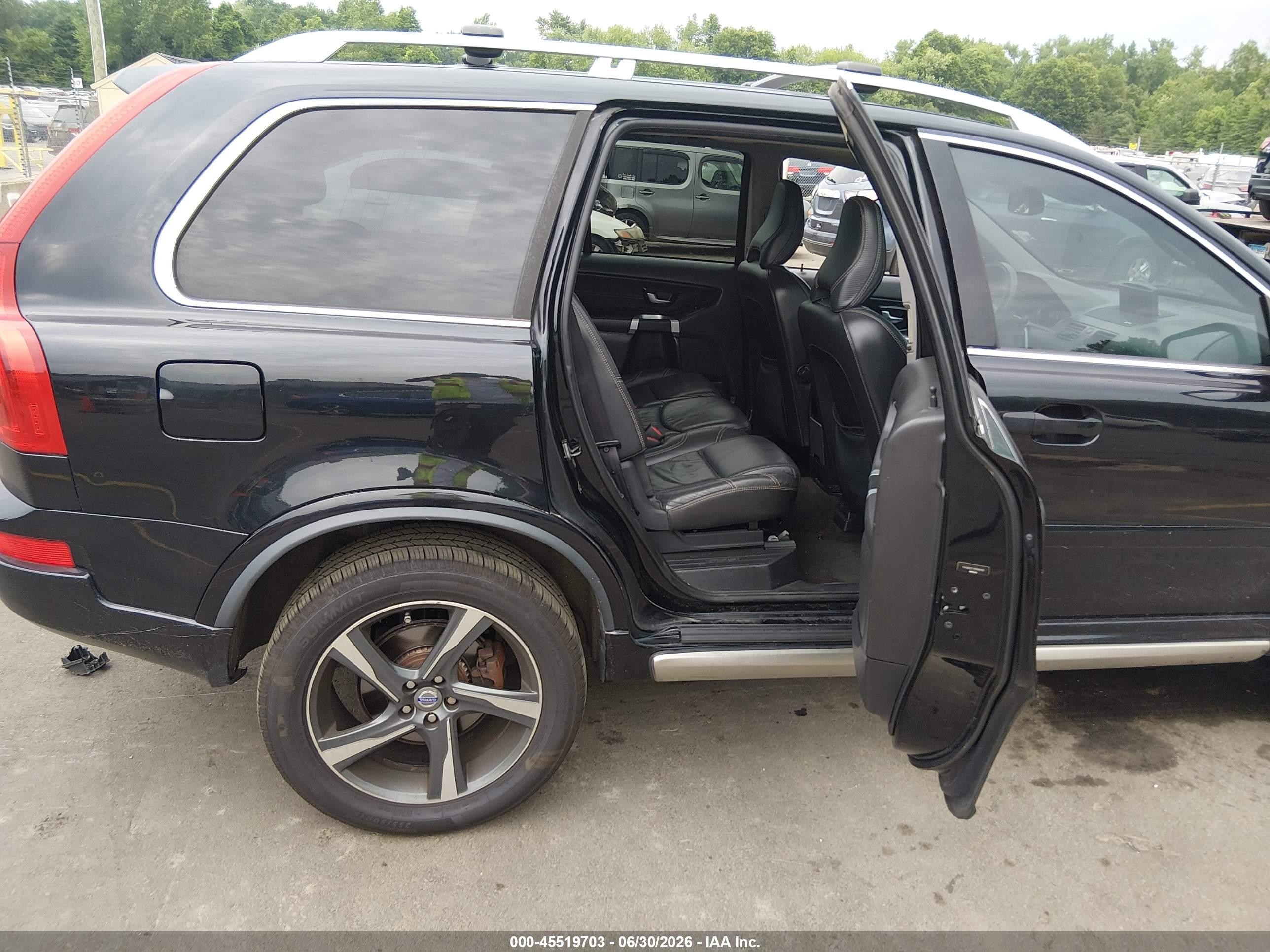 2013 Volvo Xc90 3.2 R-design/3.2 R-design Platinum/3.2 R-design Premier Plus Black vin: YV4952CT1D1636157