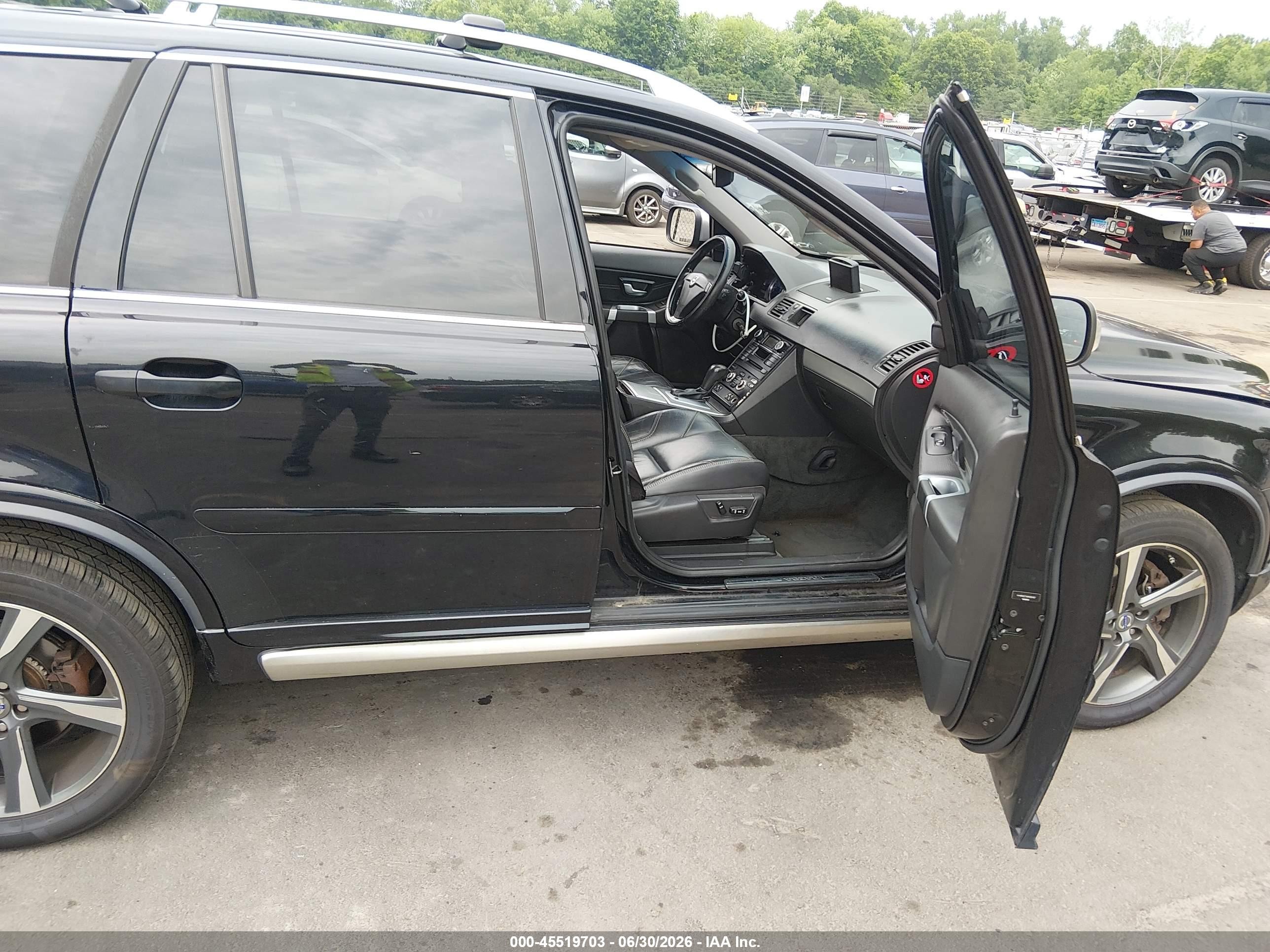 2013 Volvo Xc90 3.2 R-design/3.2 R-design Platinum/3.2 R-design Premier Plus Black vin: YV4952CT1D1636157