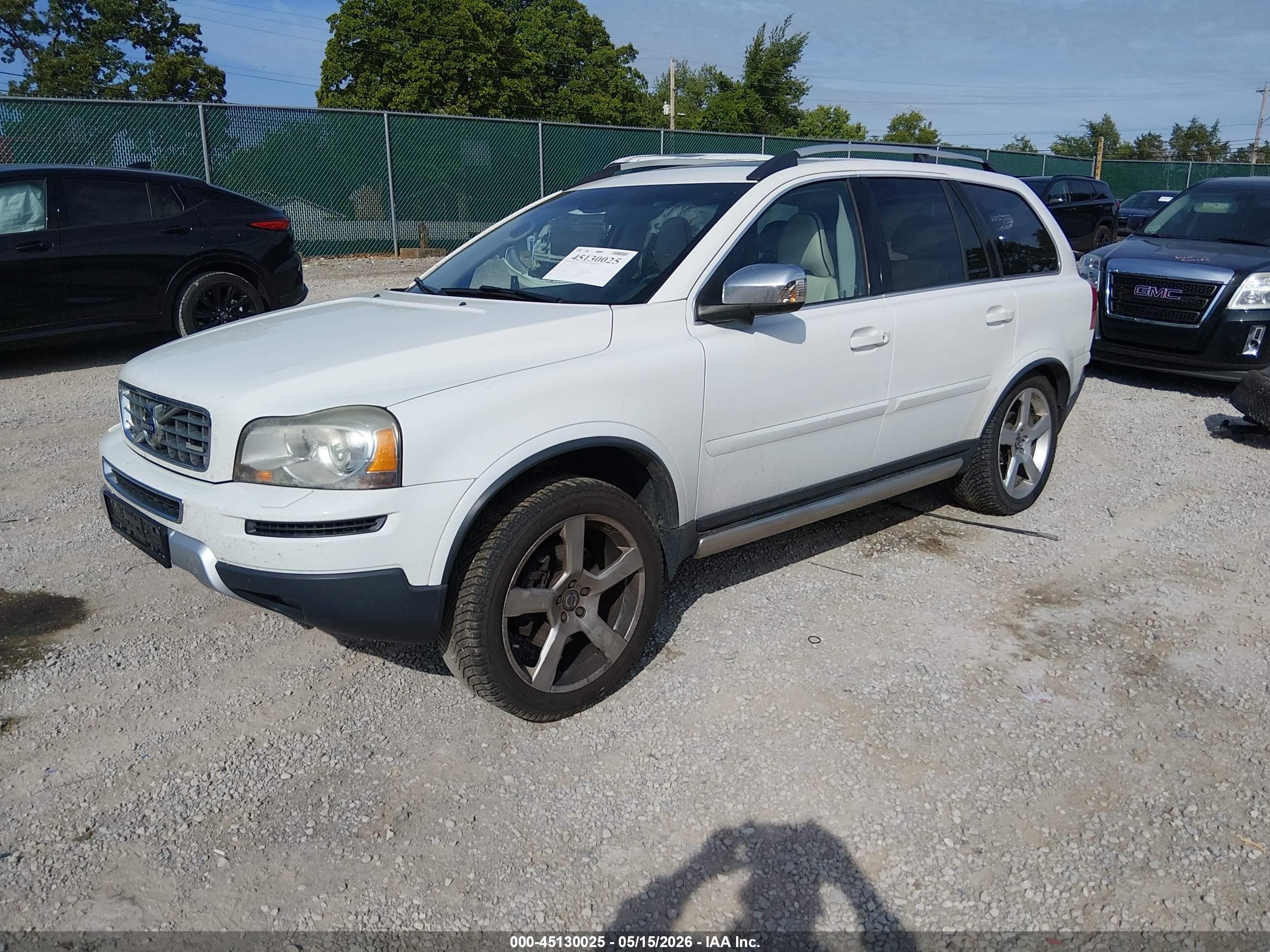 2012 Volvo Xc90 3.2 R-design/3.2 R-design Platinum/3.2 R-design Premier Plus White vin: YV4952CT9C1615183