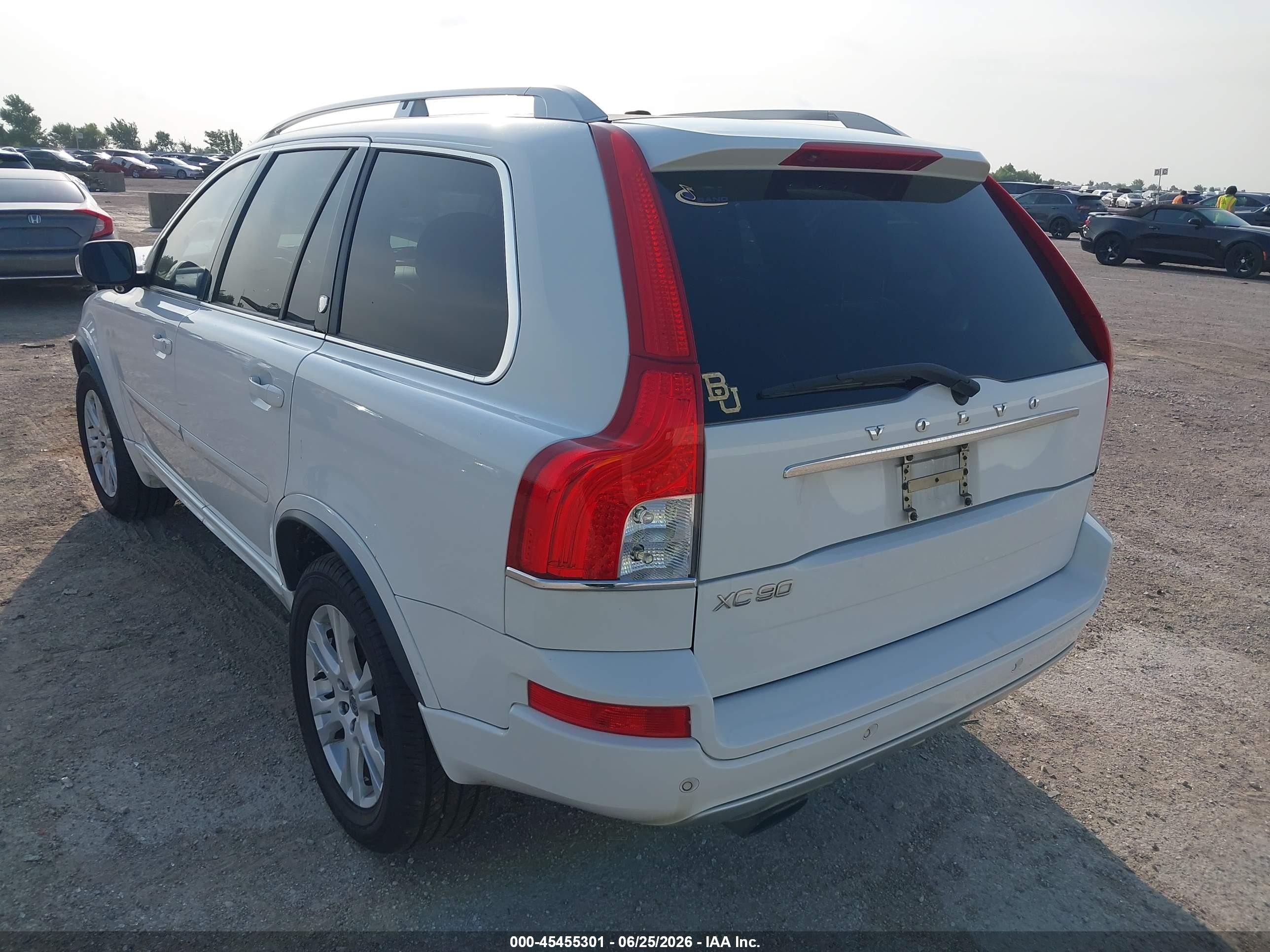 2013 Volvo Xc90 3.2/3.2 Platinum/3.2 Premier Plus White vin: YV4952CY0D1639871