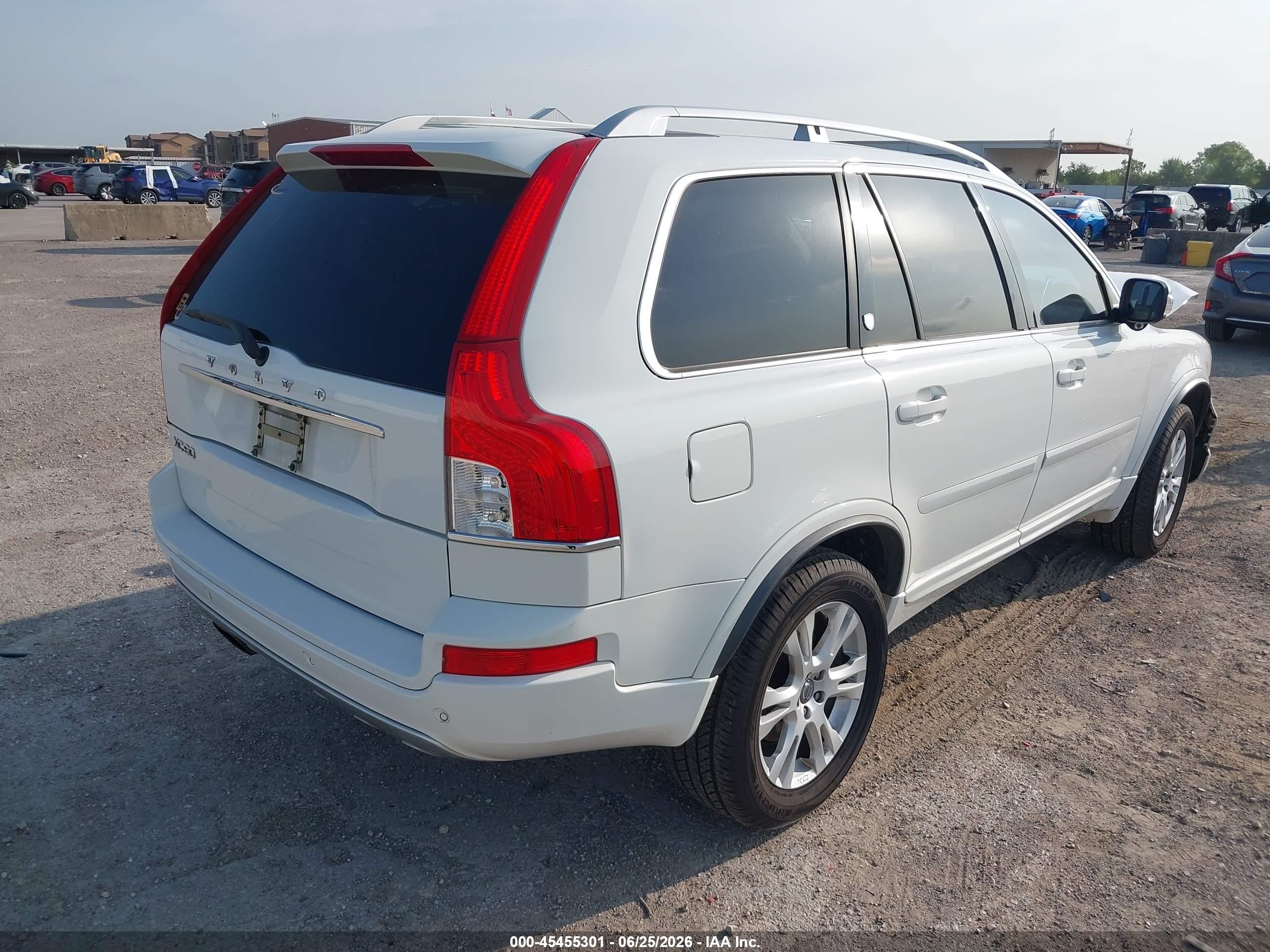 2013 Volvo Xc90 3.2/3.2 Platinum/3.2 Premier Plus White vin: YV4952CY0D1639871