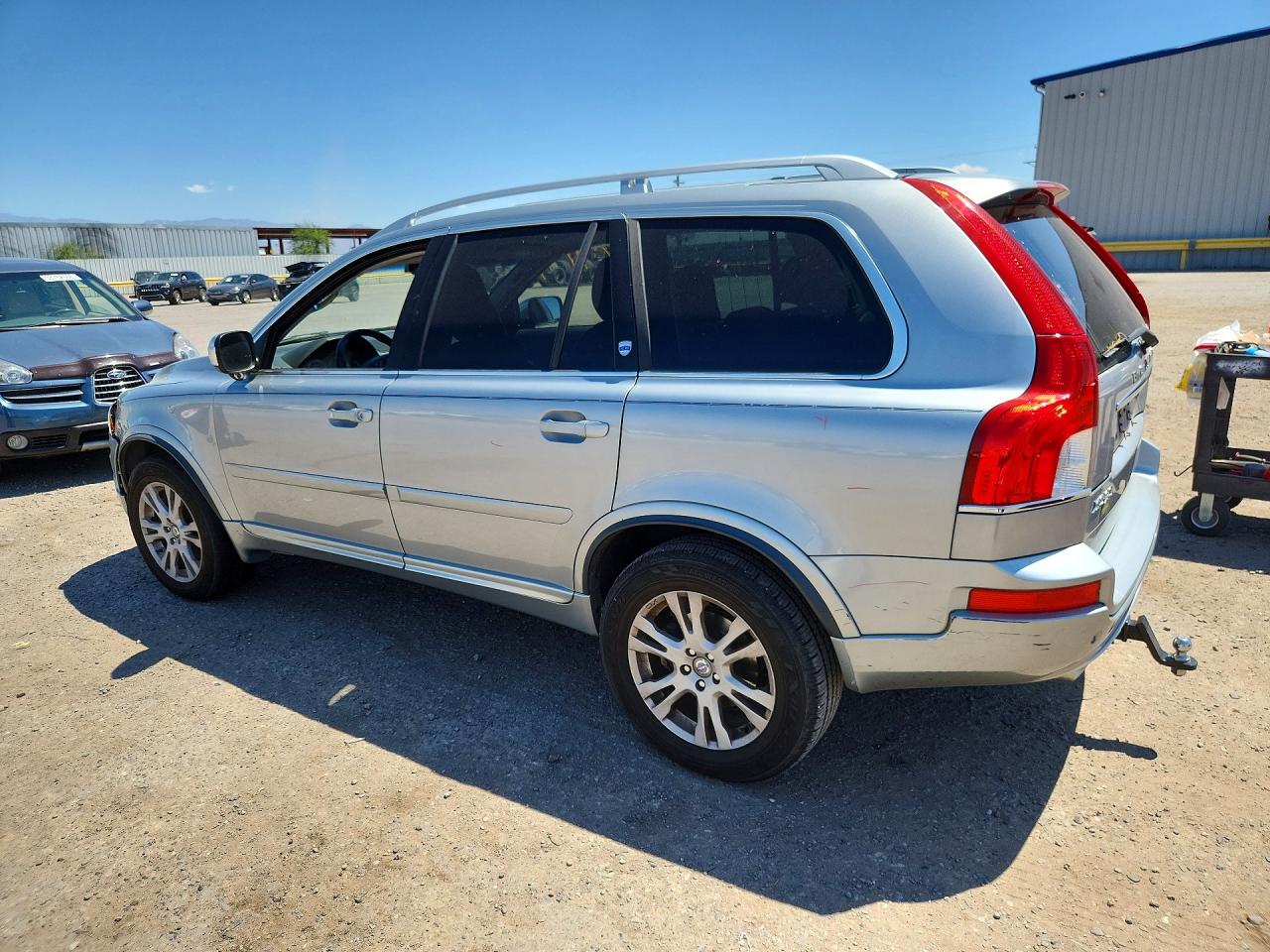 2014 Volvo Xc90 3.2 Silver vin: YV4952CY2E1680987