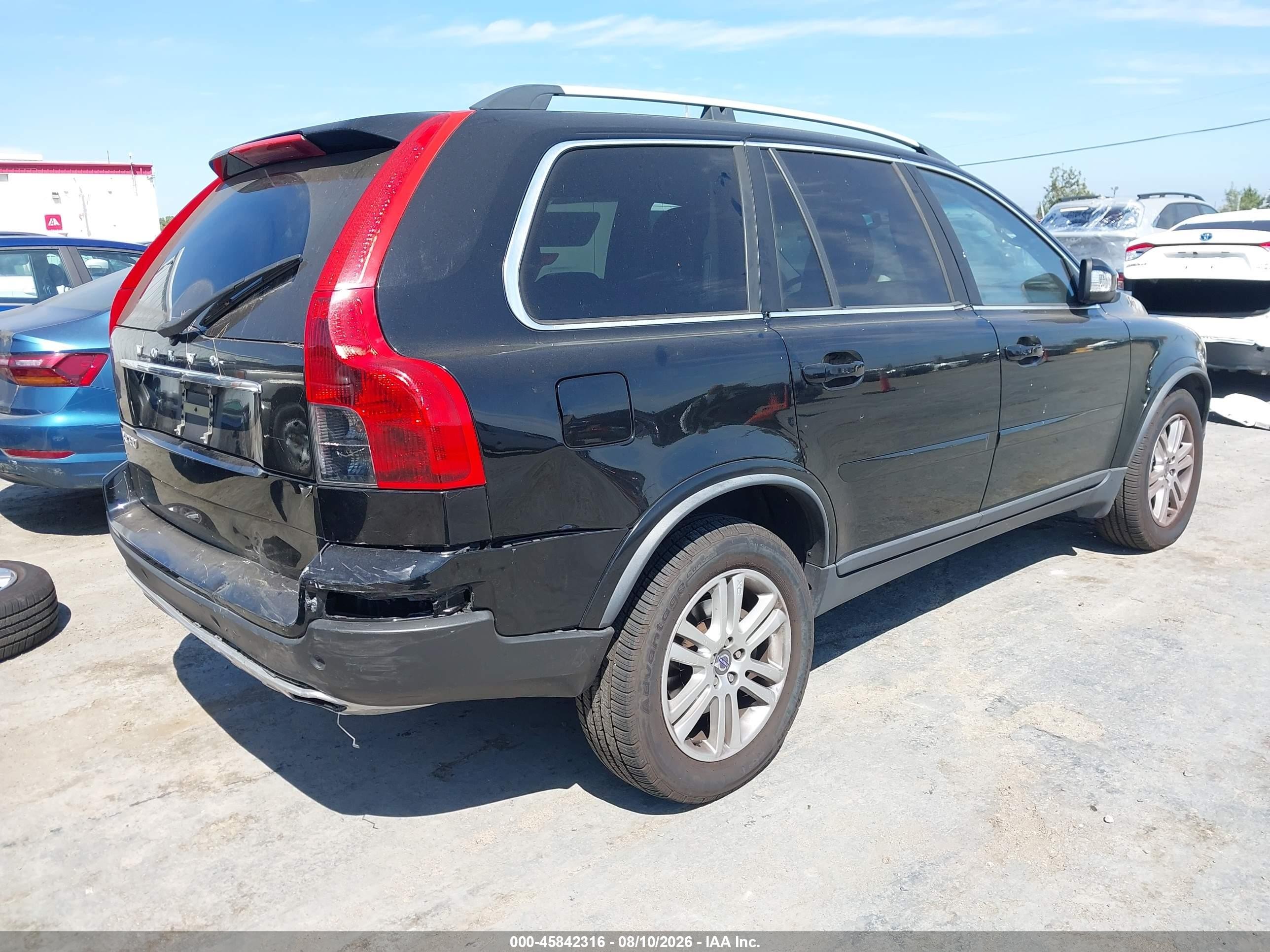 2011 Volvo Xc90 3.2 Black vin: YV4952CY4B1595032