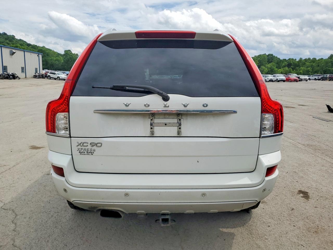 2014 Volvo Xc90 3.2 White vin: YV4952CY4E1691747