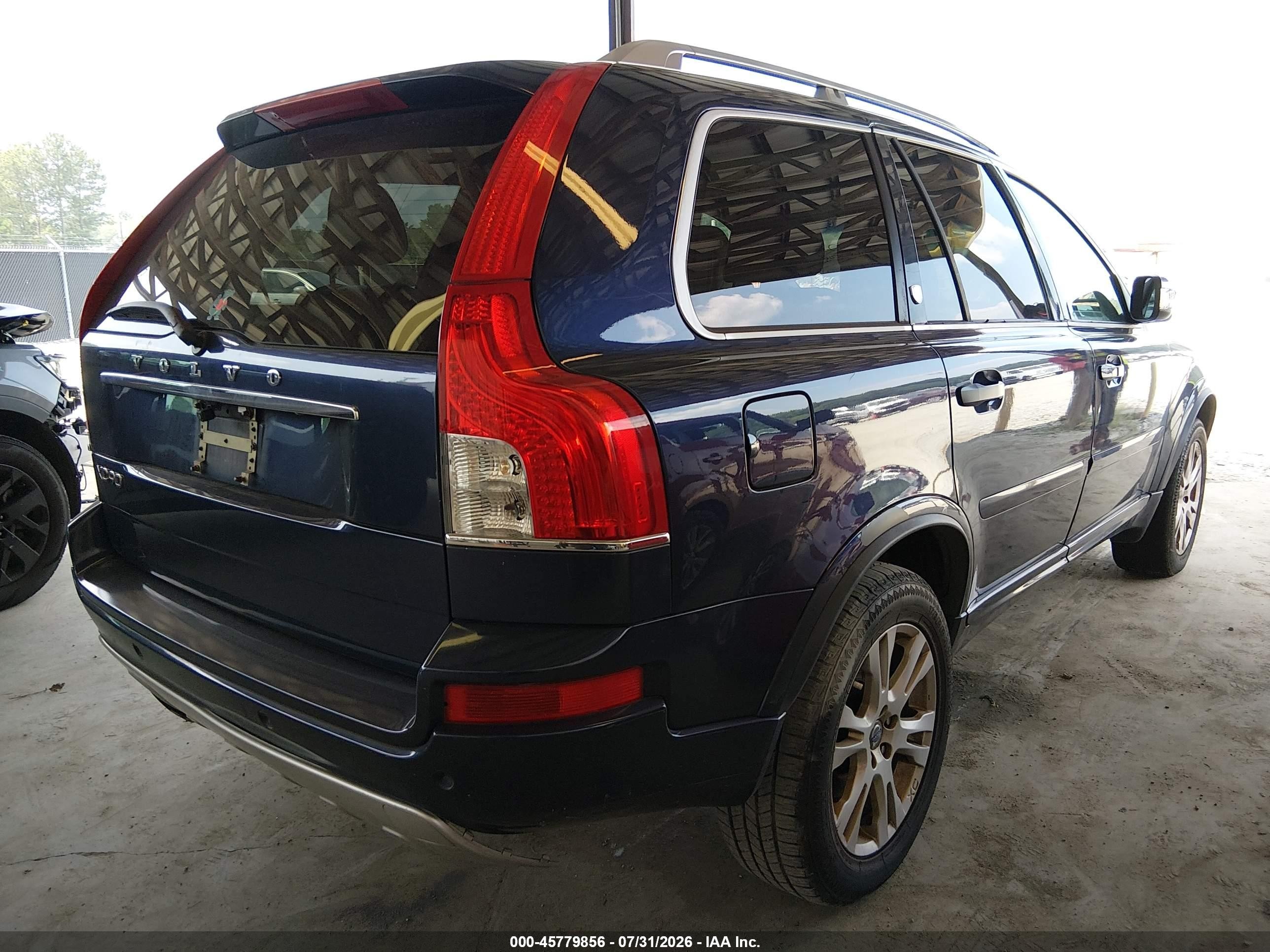 2013 Volvo Xc90 3.2/3.2 Platinum/3.2 Premier Plus Blue vin: YV4952CY5D1654866