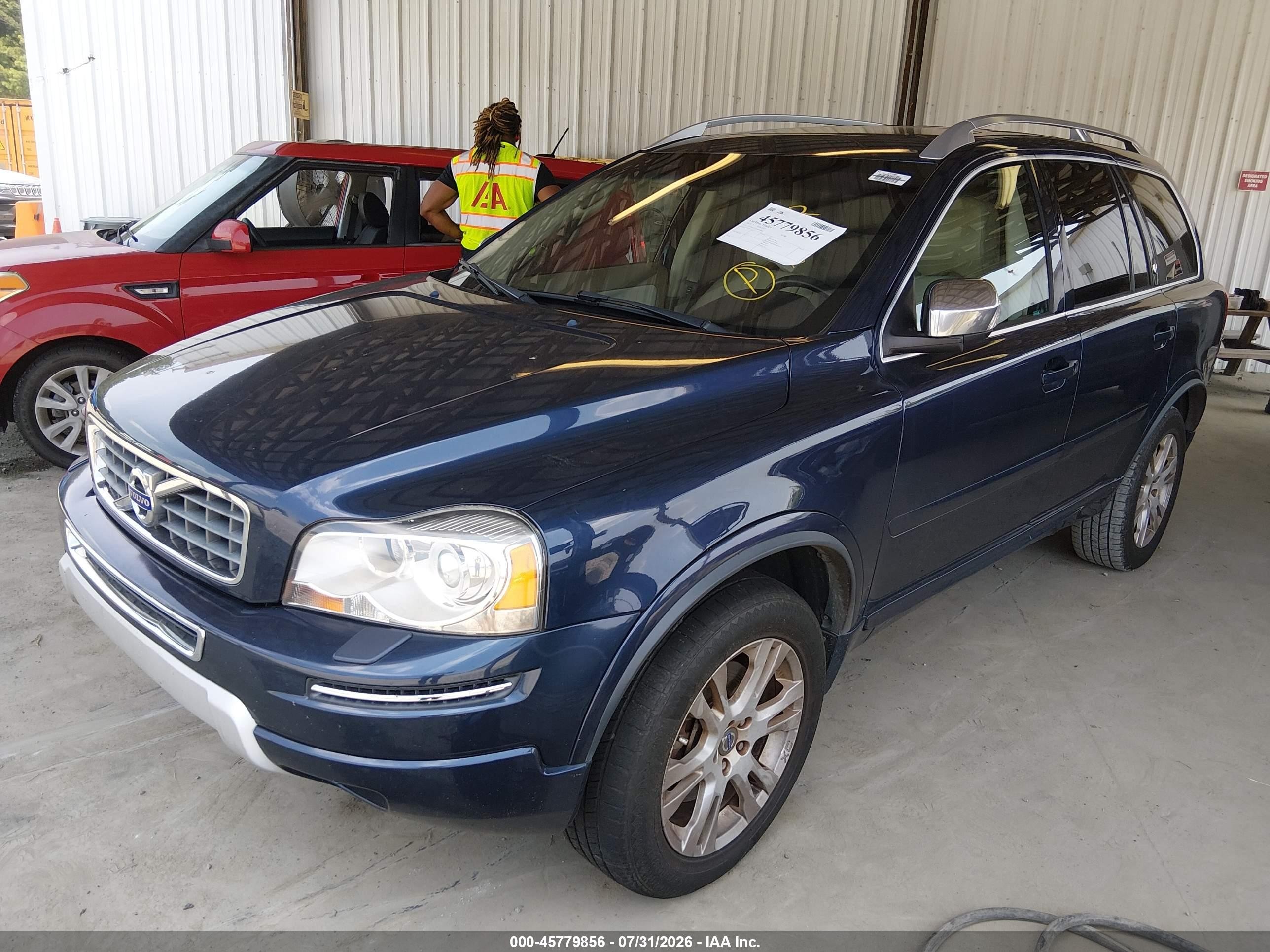 2013 Volvo Xc90 3.2/3.2 Platinum/3.2 Premier Plus Blue vin: YV4952CY5D1654866