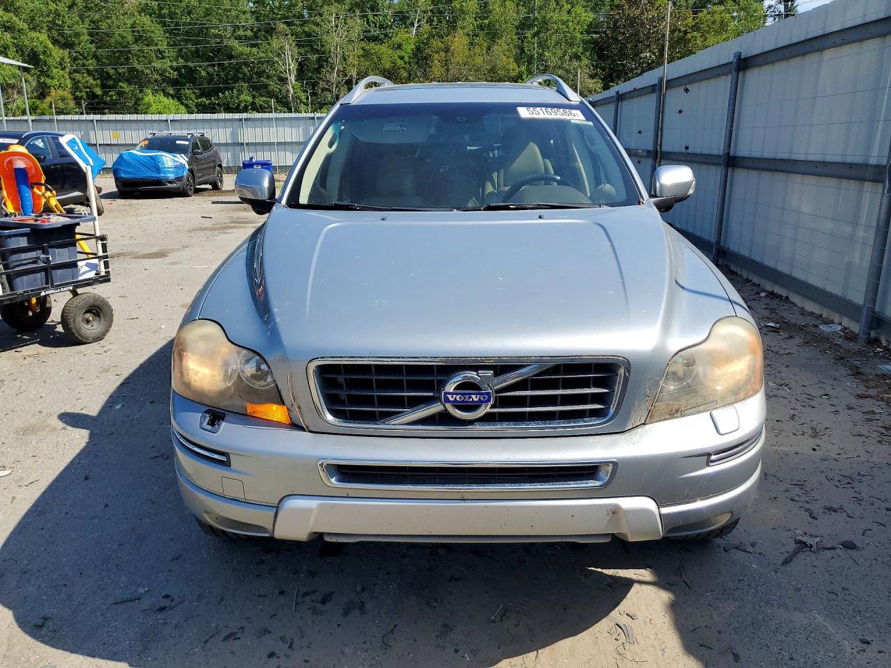 2014 Volvo Xc90 3.2 Silver vin: YV4952CY5E1689408