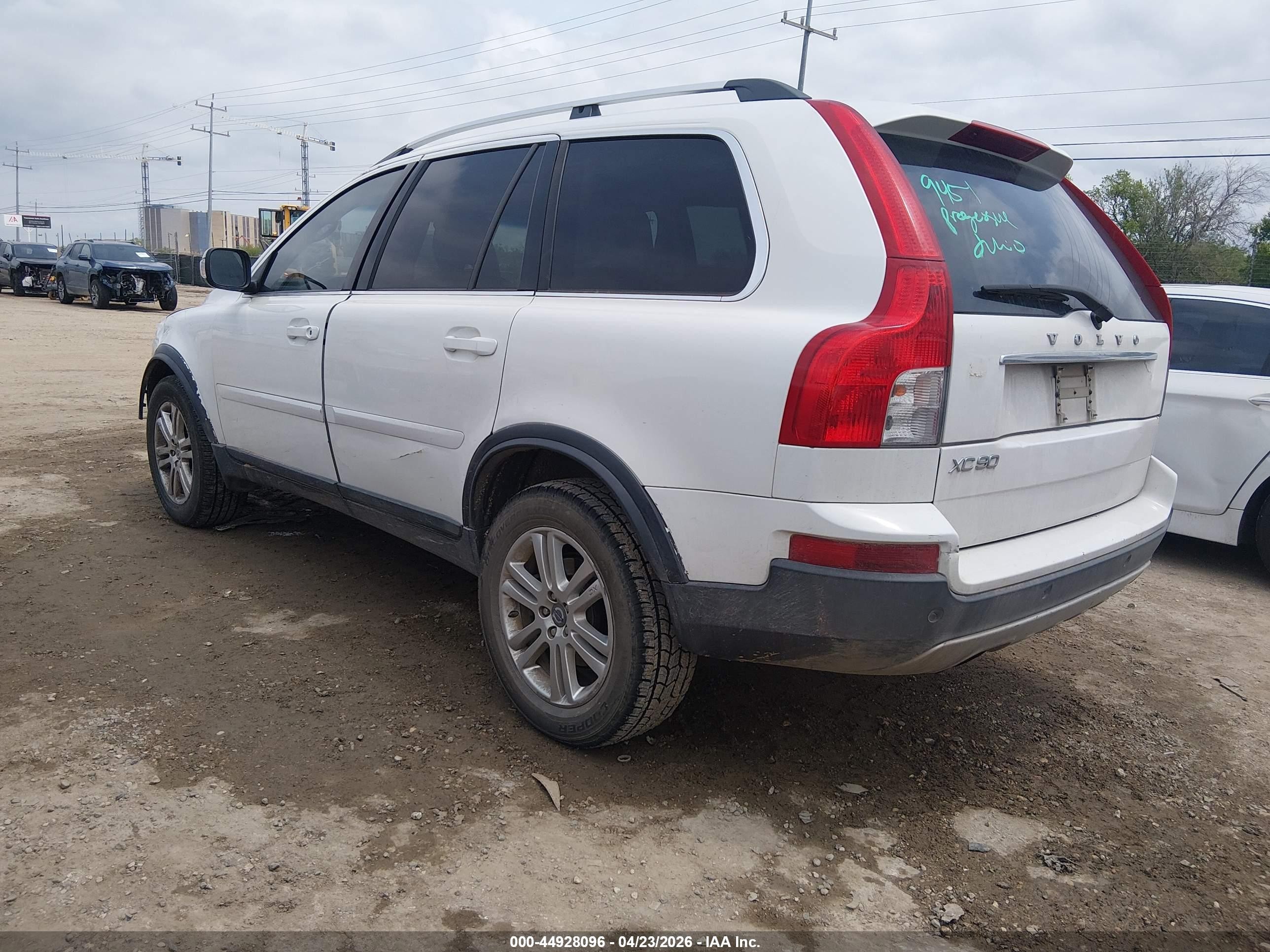 2011 Volvo Xc90 3.2 White vin: YV4952CY6B1595890
