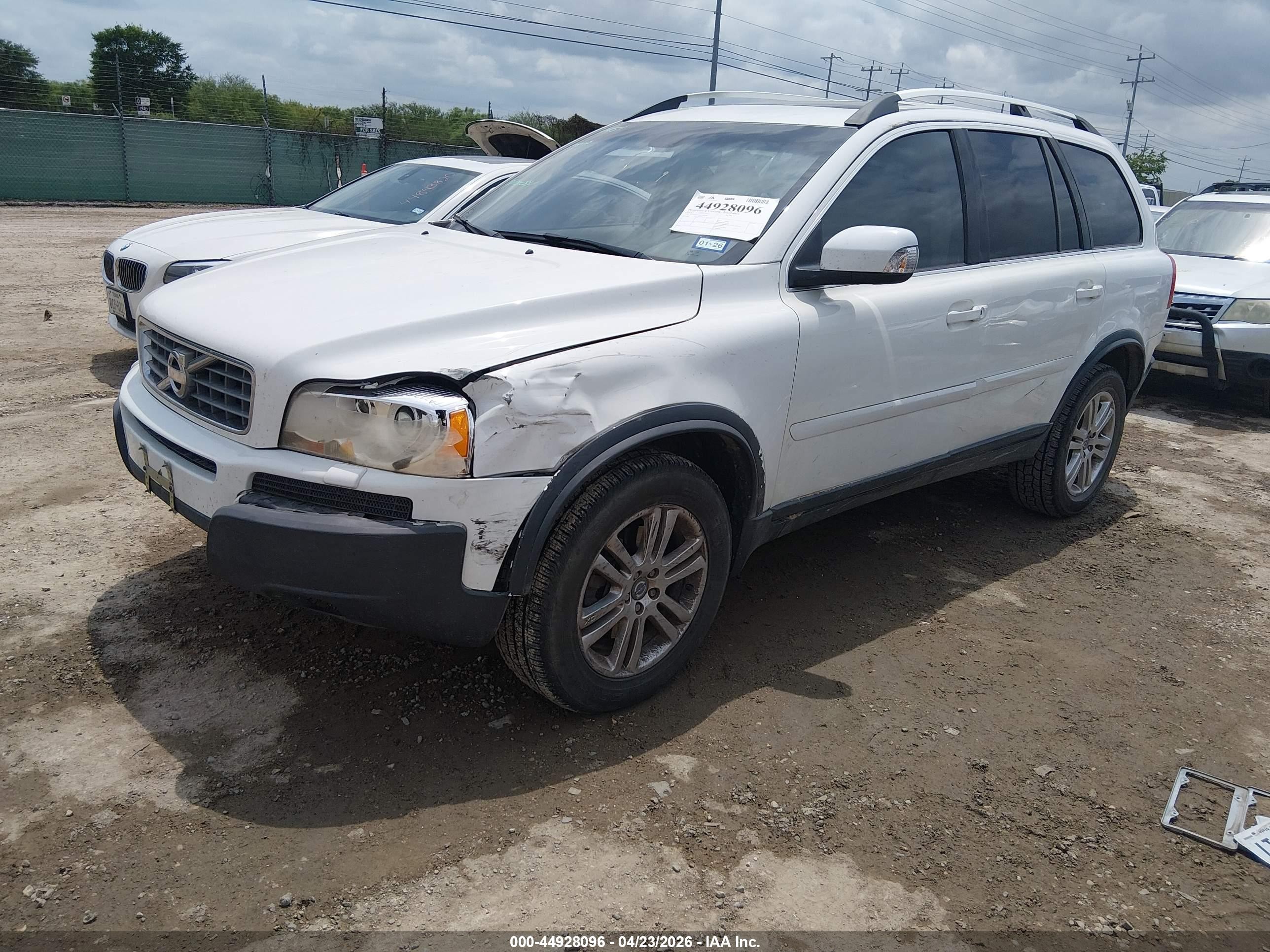 2011 Volvo Xc90 3.2 White vin: YV4952CY6B1595890