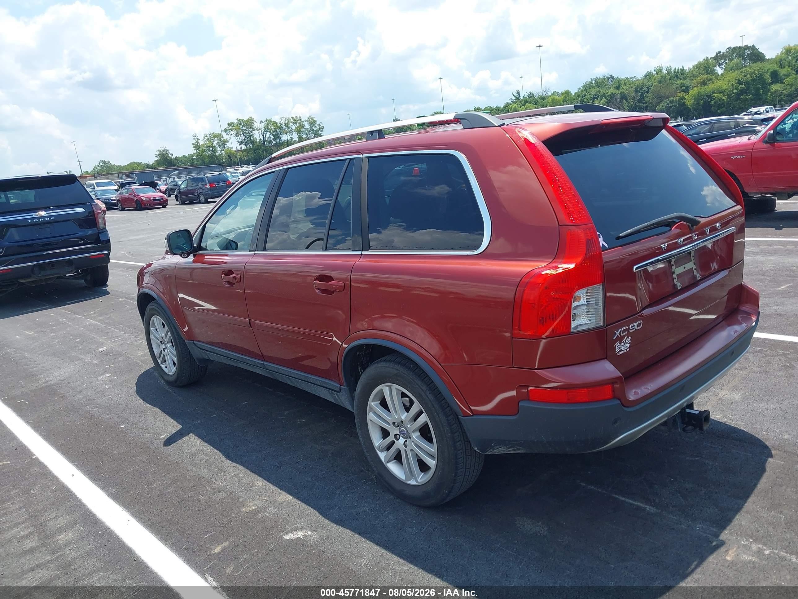 2011 Volvo Xc90 3.2 Красный vin: YV4952CY6B1606676