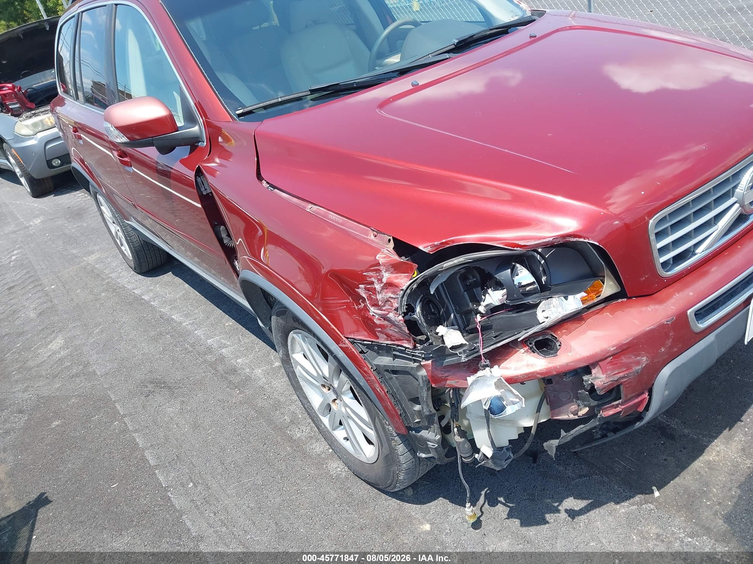 2011 Volvo Xc90 3.2 Красный vin: YV4952CY6B1606676