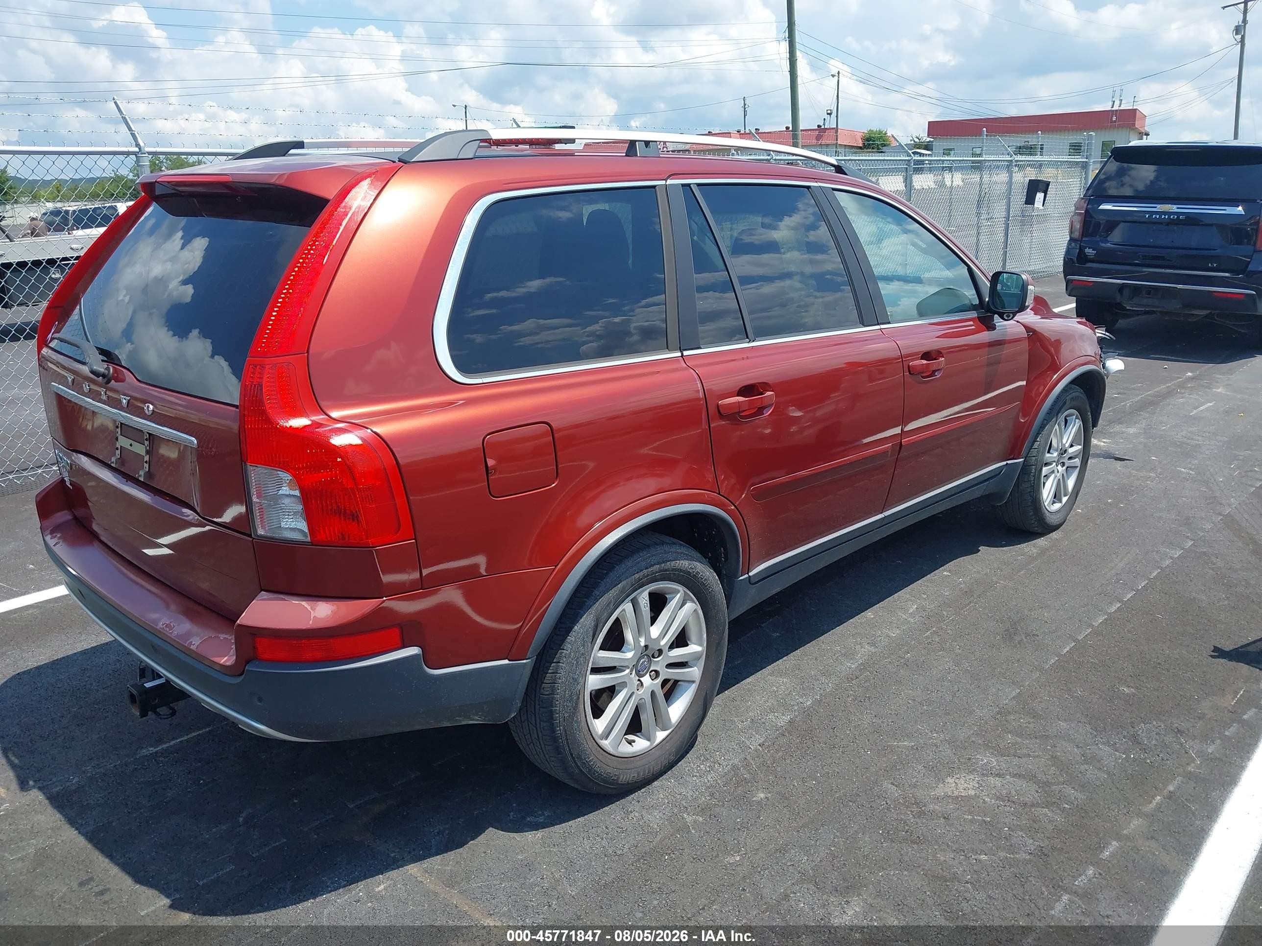 2011 Volvo Xc90 3.2 Красный vin: YV4952CY6B1606676