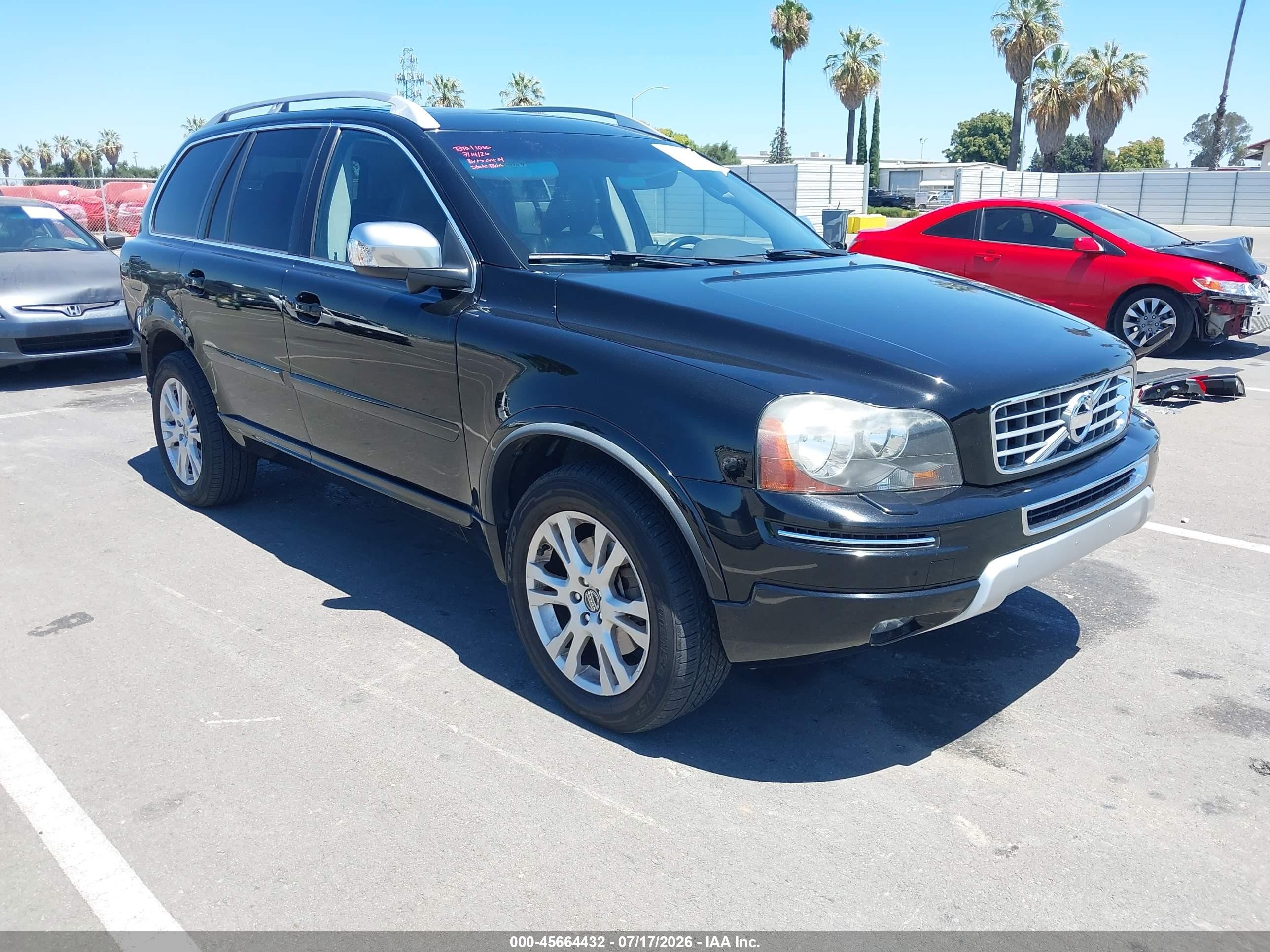 2013 Volvo Xc90 3.2/3.2 Platinum/3.2 Premier Plus Black vin: YV4952CY6D1668713