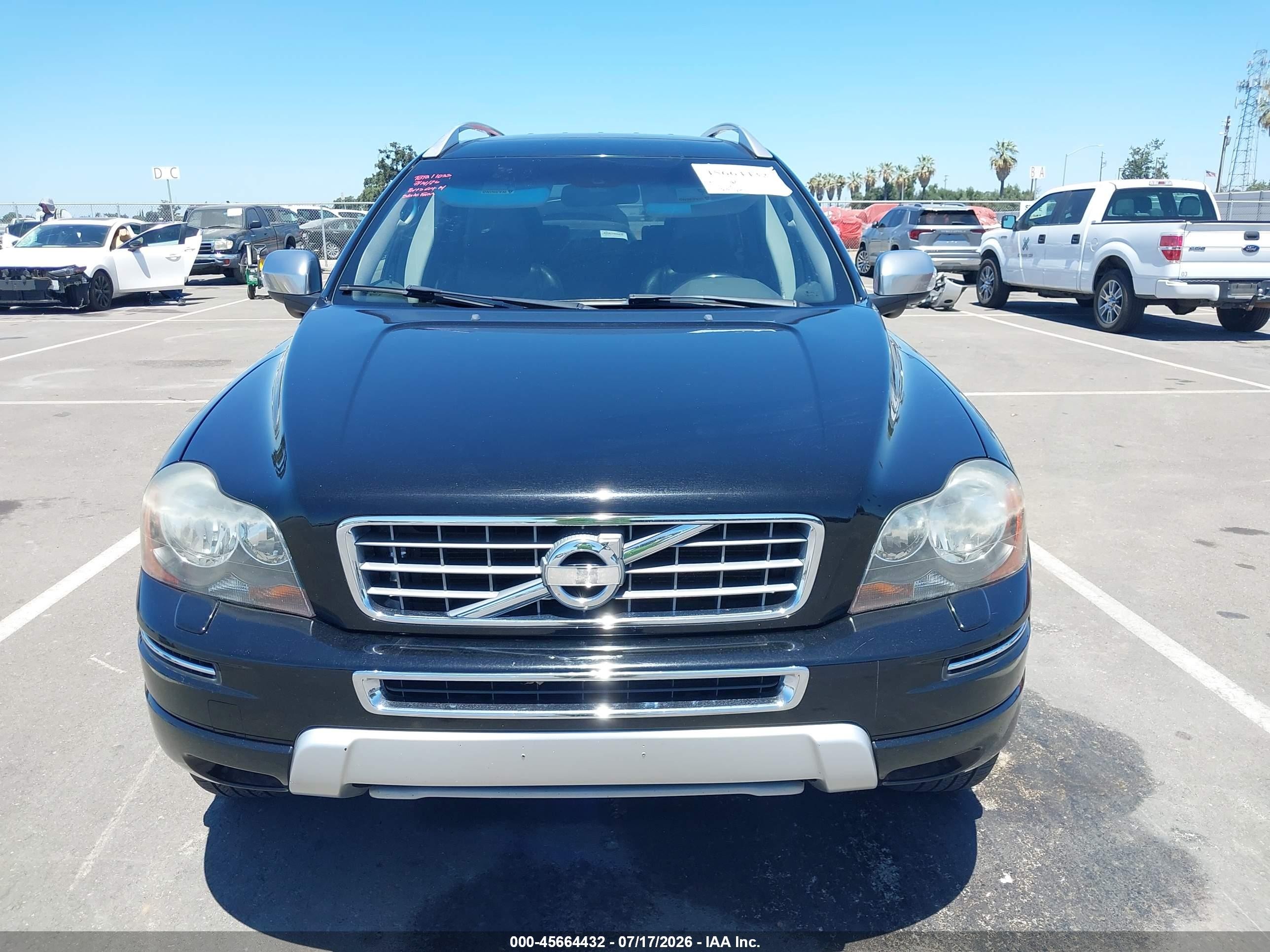 2013 Volvo Xc90 3.2/3.2 Platinum/3.2 Premier Plus Black vin: YV4952CY6D1668713