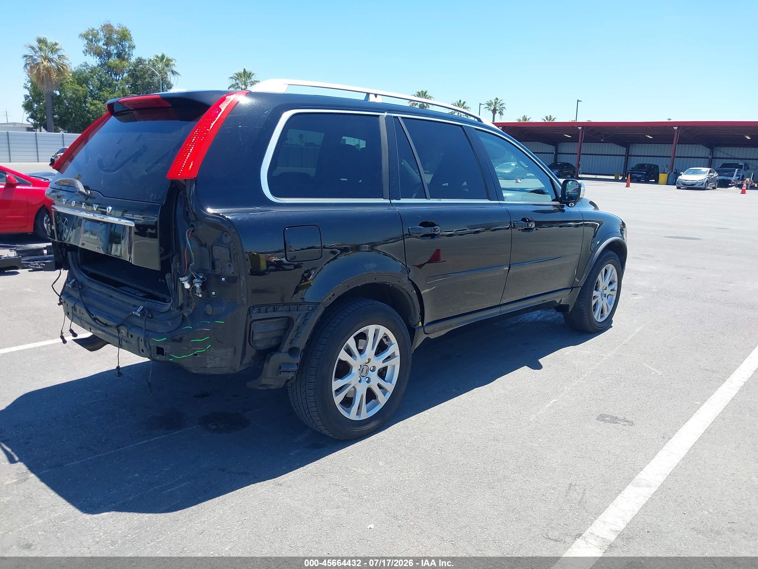 2013 Volvo Xc90 3.2/3.2 Platinum/3.2 Premier Plus Black vin: YV4952CY6D1668713