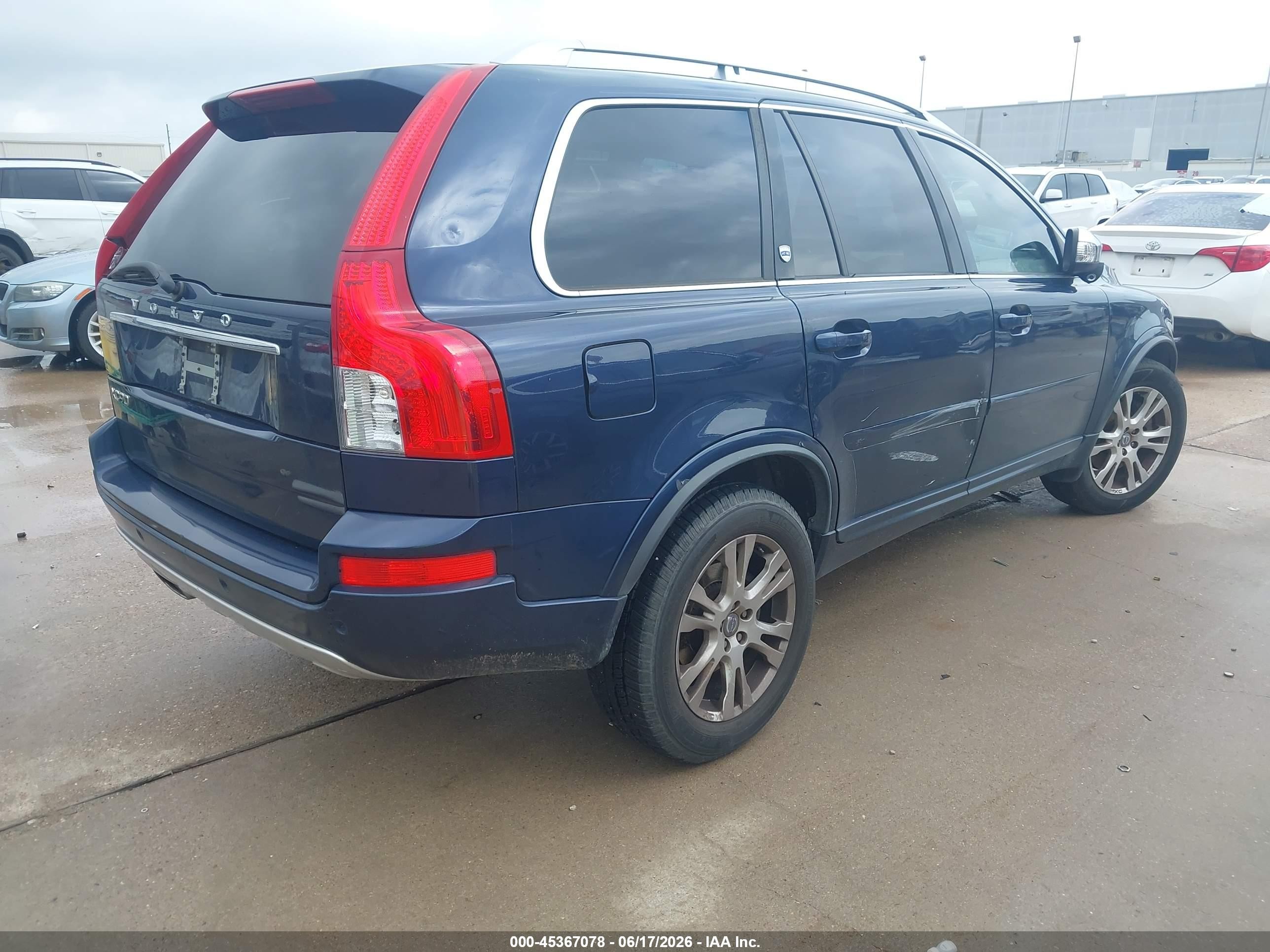 2014 Volvo Xc90 3.2/3.2 Platinum/3.2 Premier Plus Синий vin: YV4952CY7E1691953
