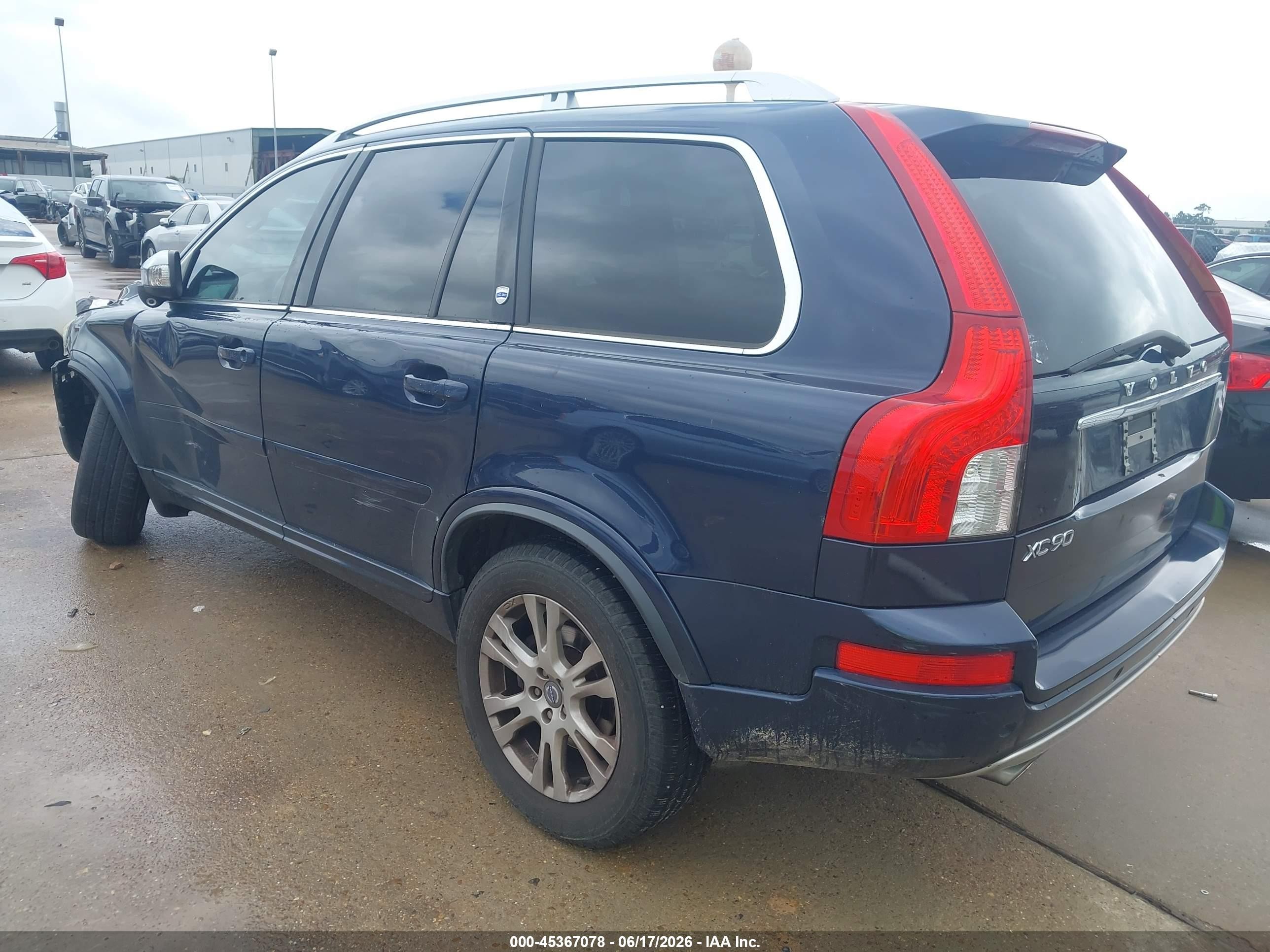 2014 Volvo Xc90 3.2/3.2 Platinum/3.2 Premier Plus Синий vin: YV4952CY7E1691953
