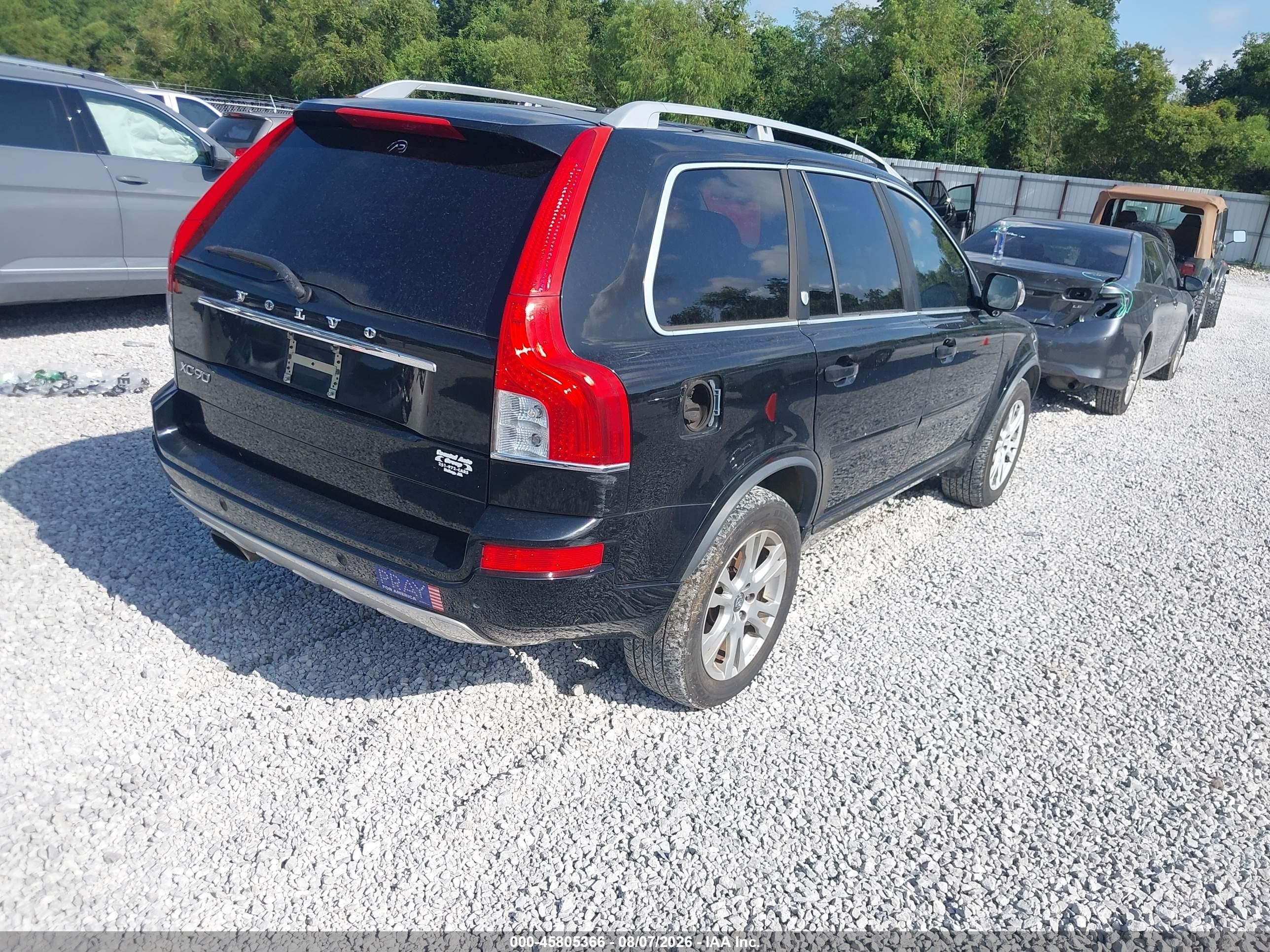 2013 Volvo Xc90 3.2/3.2 Platinum/3.2 Premier Plus Black vin: YV4952CY9D1658404
