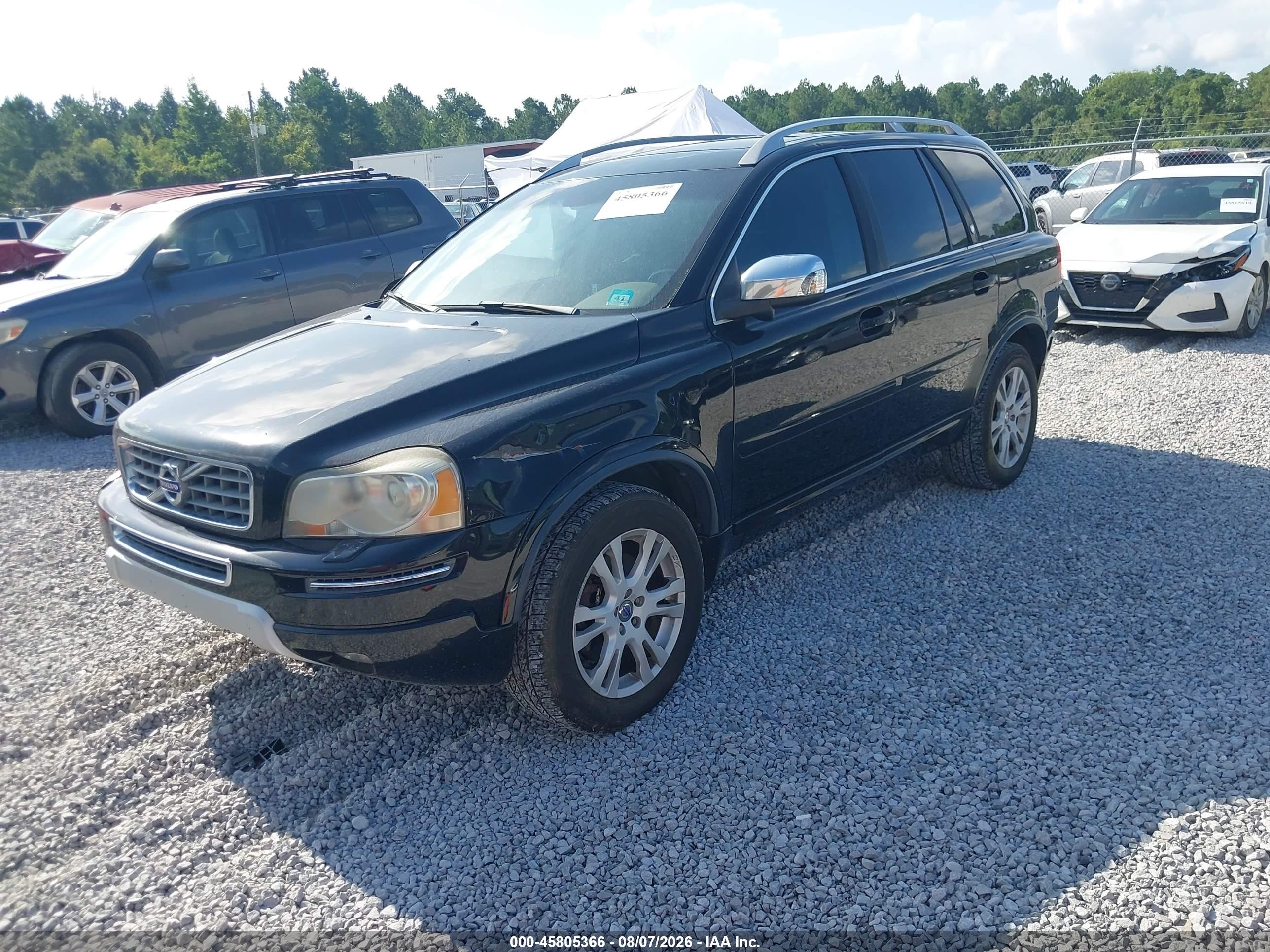 2013 Volvo Xc90 3.2/3.2 Platinum/3.2 Premier Plus Black vin: YV4952CY9D1658404
