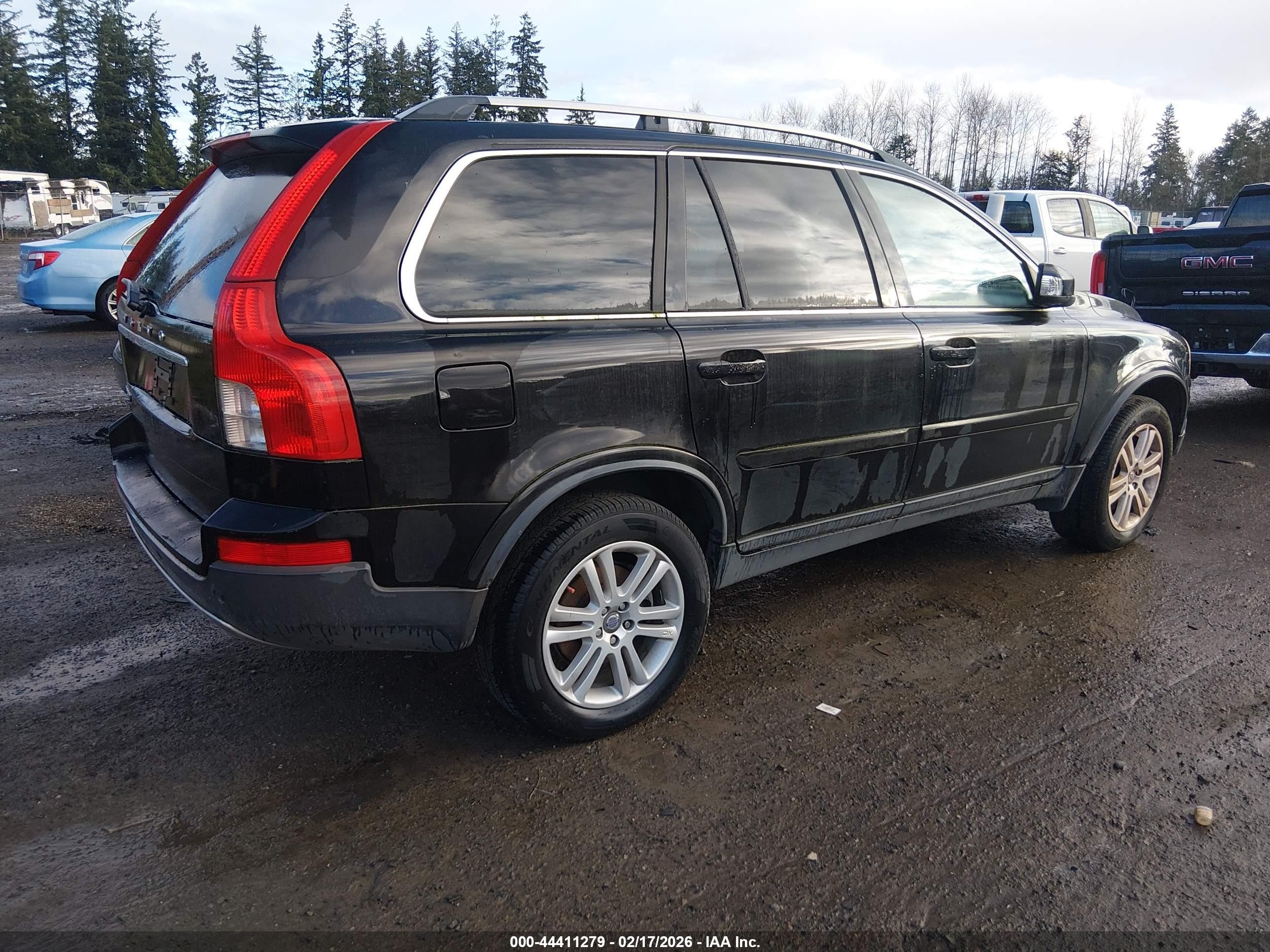 2012 Volvo Xc90 3.2 Platinum Черный vin: YV4952CYXC1618282